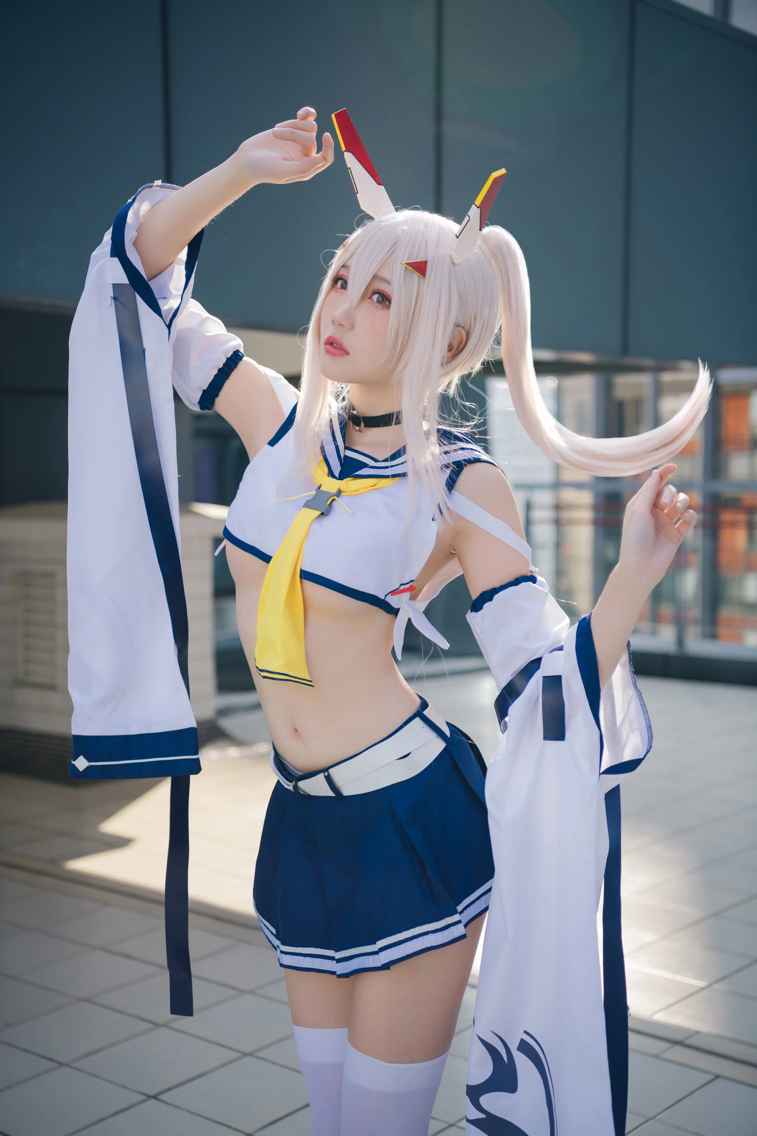 Đọc truyện hentai Tuyển tập Albums siêu phẩm Cosplay - Chap 665 - Guashi Sauce - Ayanami (Azur Lane)