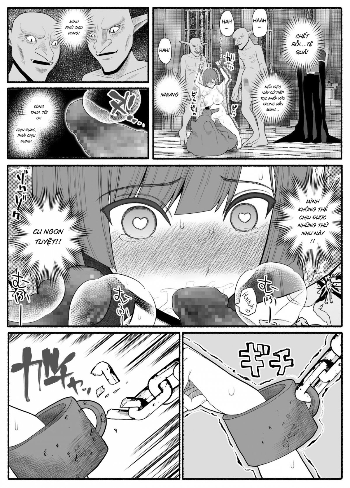 Đọc truyện hentai Shikyuu Majo VS Joukyuu Majin - Chap 1