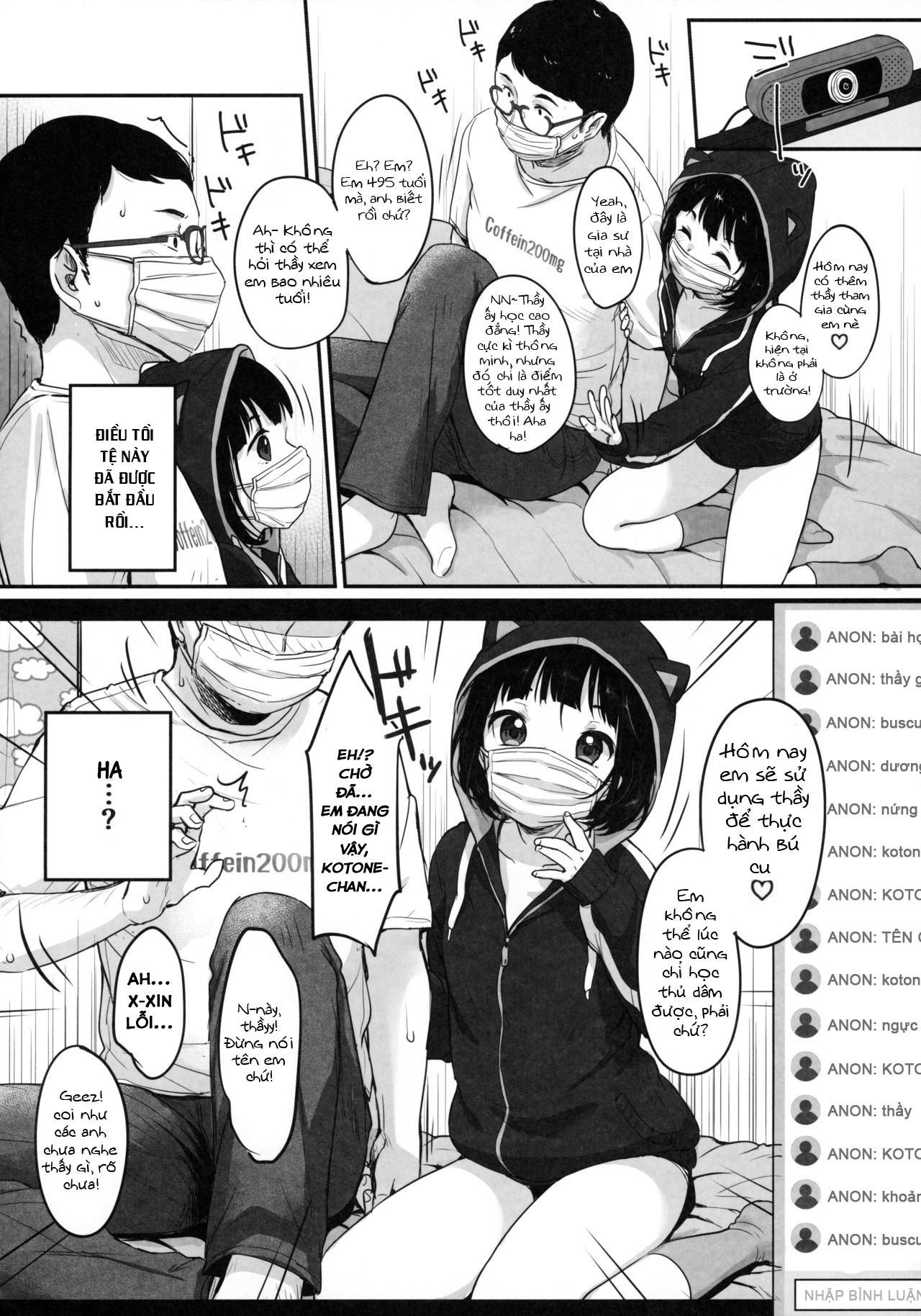 Đọc truyện hentai Wednesday's Erotic Stream - Oneshot