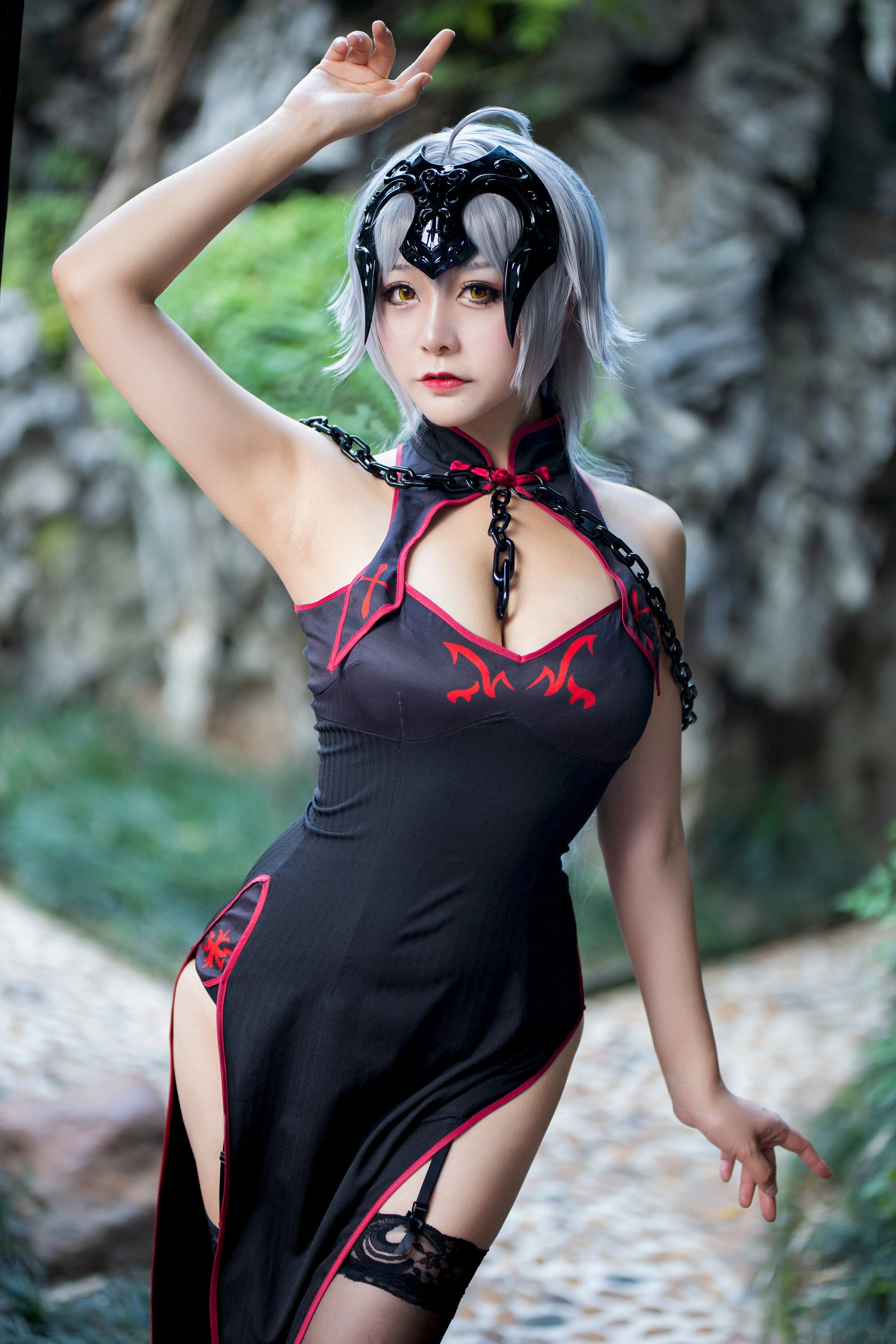 Đọc truyện hentai Tuyển tập Albums siêu phẩm Cosplay - Chap 694 - Miido Black Jeanne