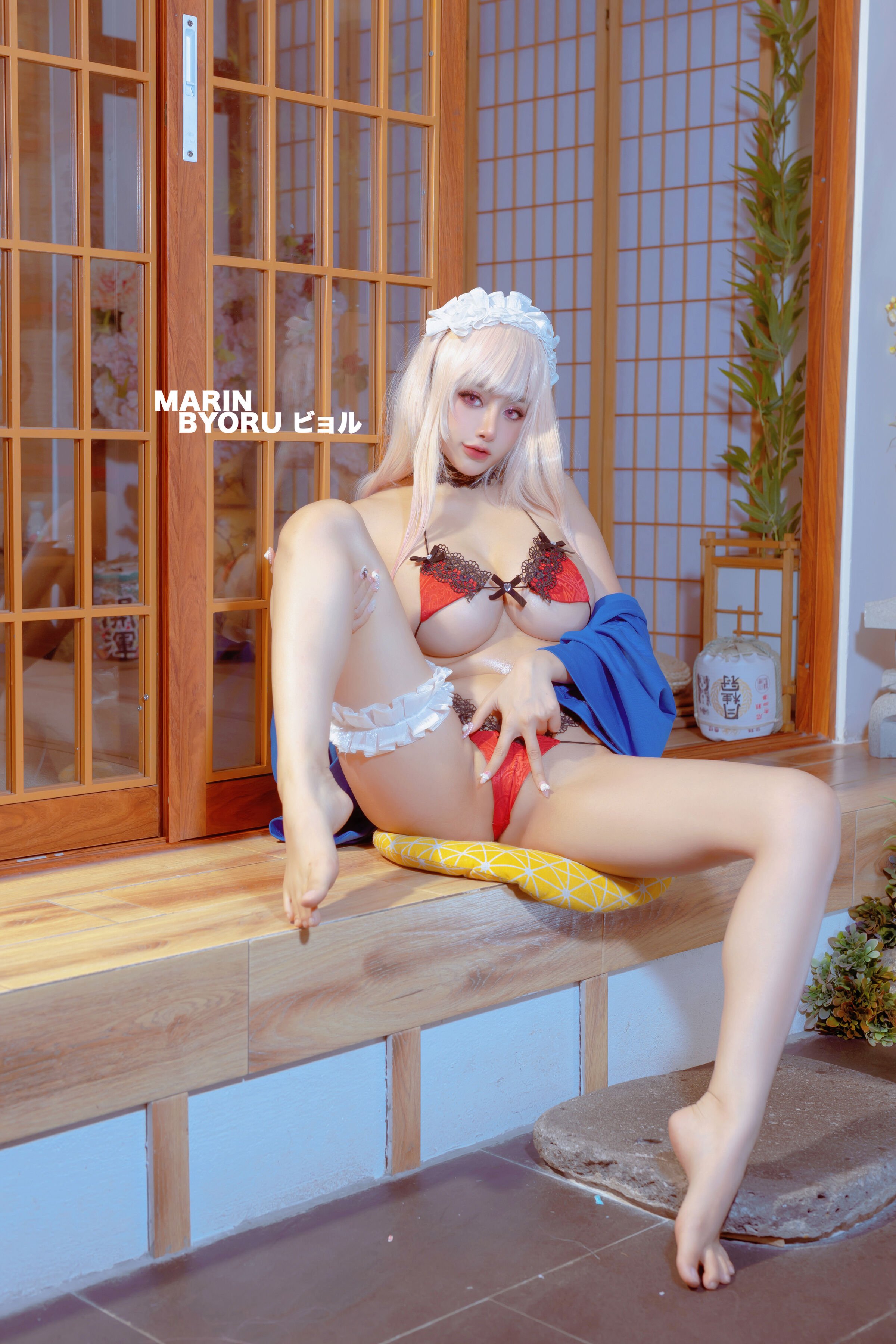 Đọc truyện hentai Tuyển tập Albums siêu phẩm Cosplay - Chap 267 - Byoru-Marin Red