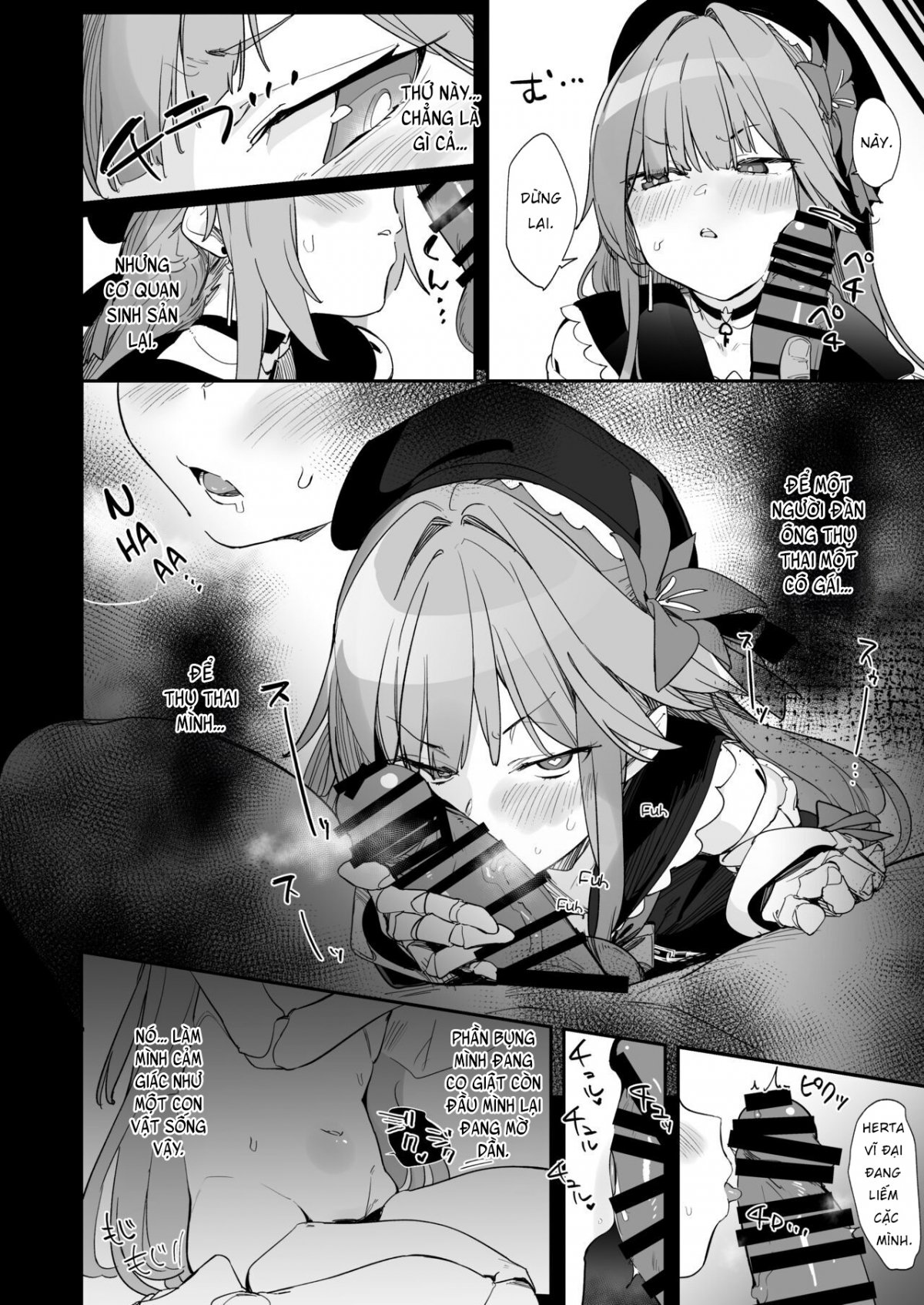 Đọc truyện hentai Câu Chuyện Về Quý Cô Herta Hoàn Hảo Hóa Dại Oneshot
