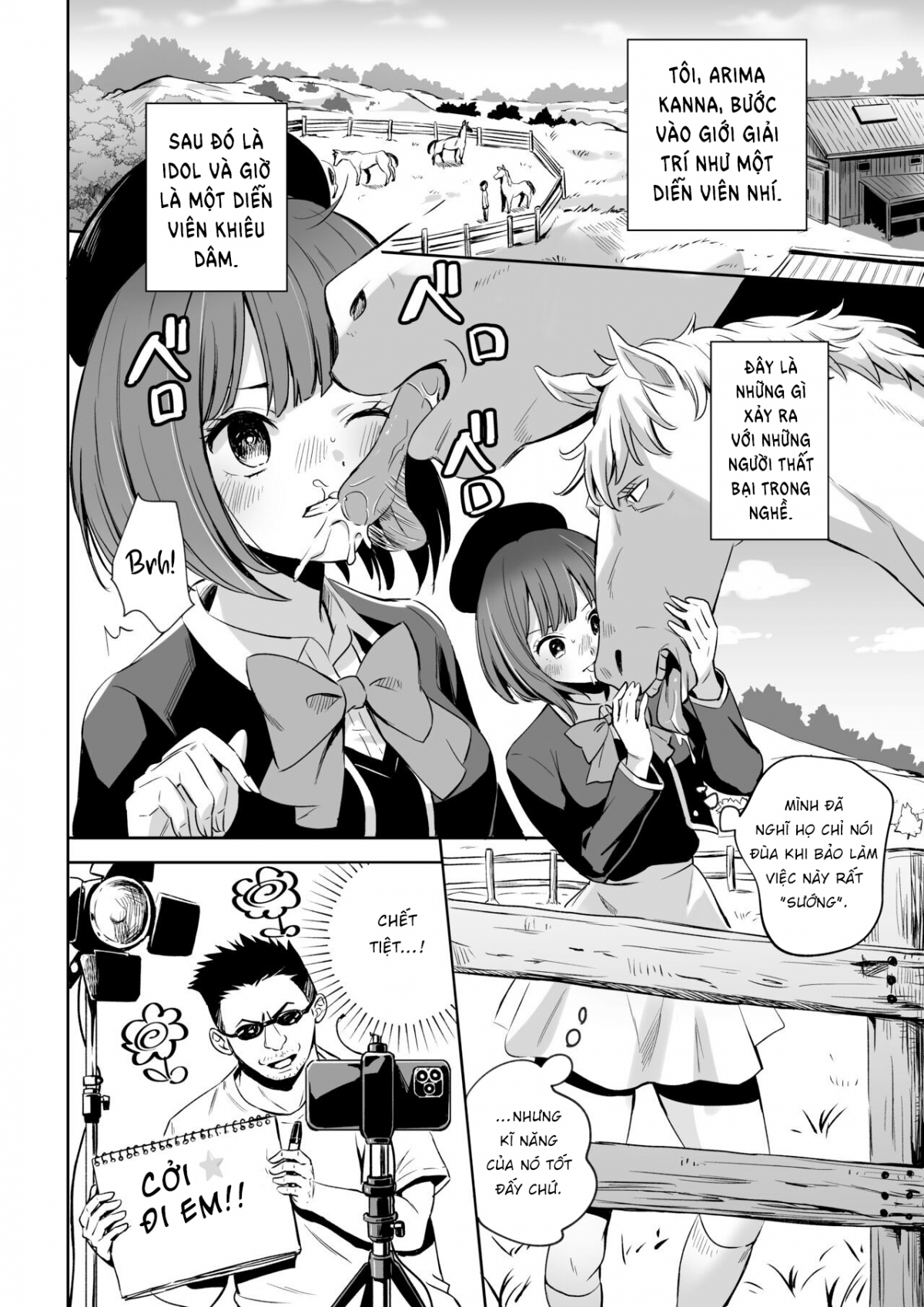 Đọc truyện hentai Uma ga Aritte Omowareta no ka na - Oneshot