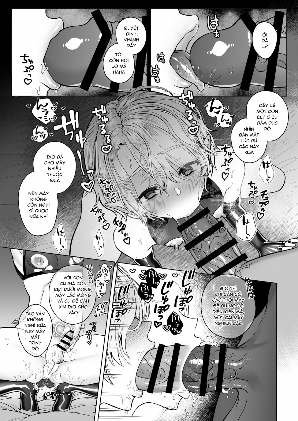 Đọc truyện hentai Niềm vui thú của cặp Elf song sinh Oneshot