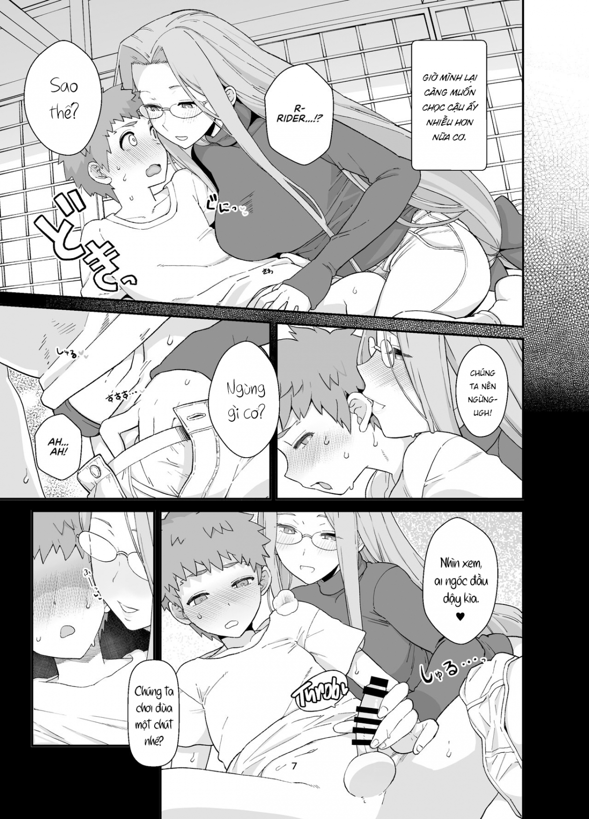 Đọc truyện hentai Ở nhà cùng Rider-san - Oneshot