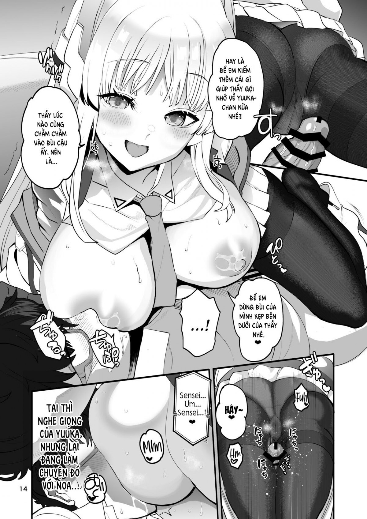 Đọc truyện hentai Seminar Shoki no Omote ni Dasenai Kousai Kiroku - Oneshot nứng