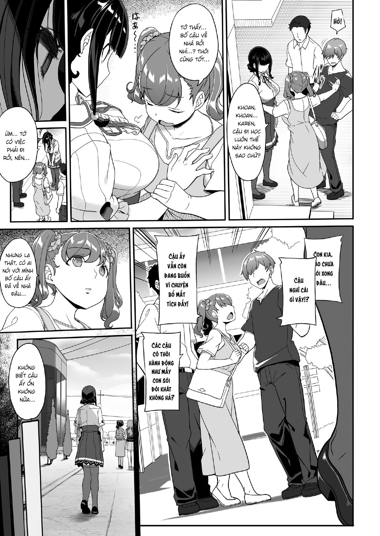 Đọc truyện hentai Tanetsuke Oji-san to Papakko JD Saimin Seikatsu - Oneshot
