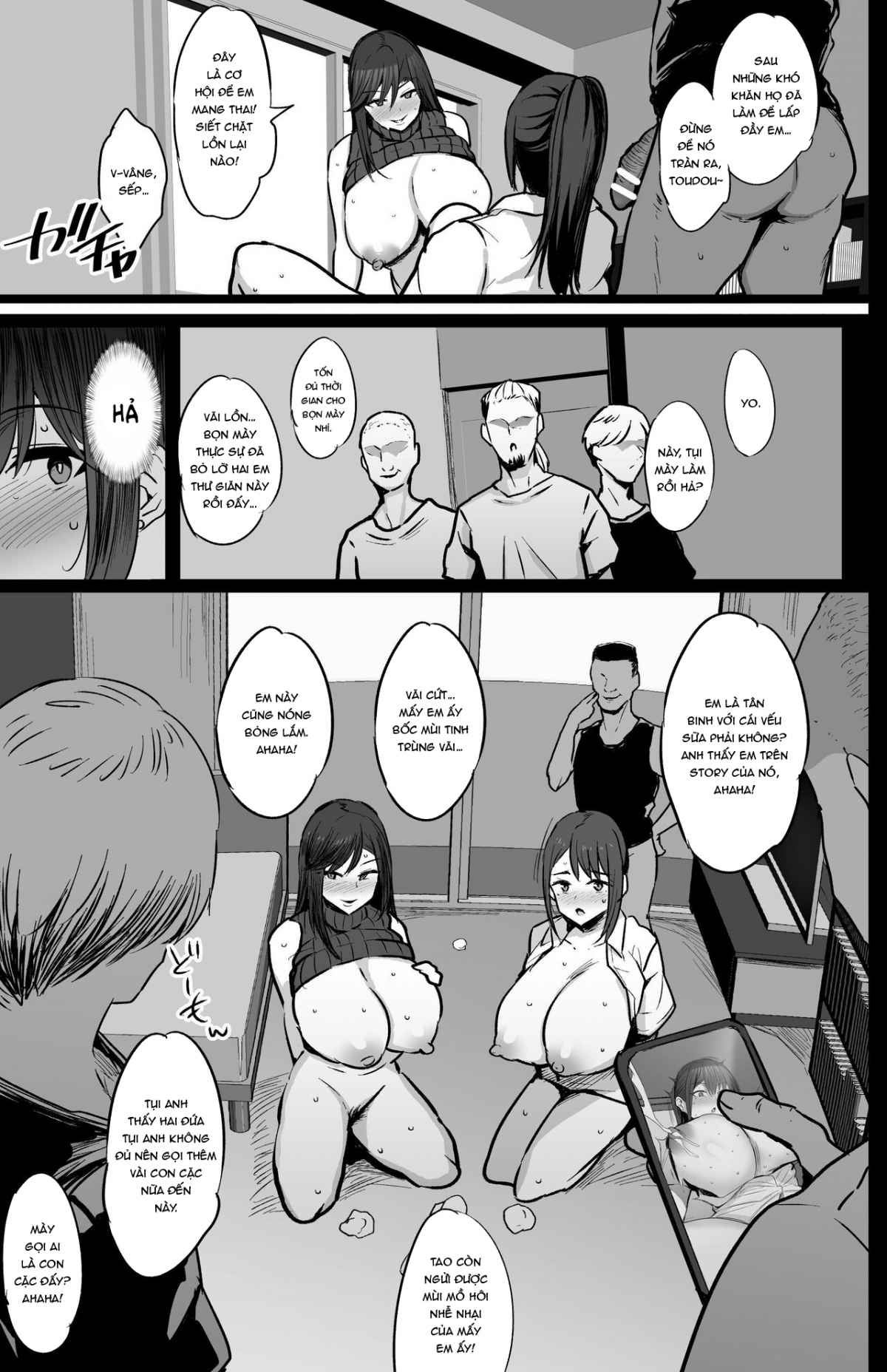 Đọc truyện hentai Haizoku sareta Saki wa Ianka deshita Chap 1
