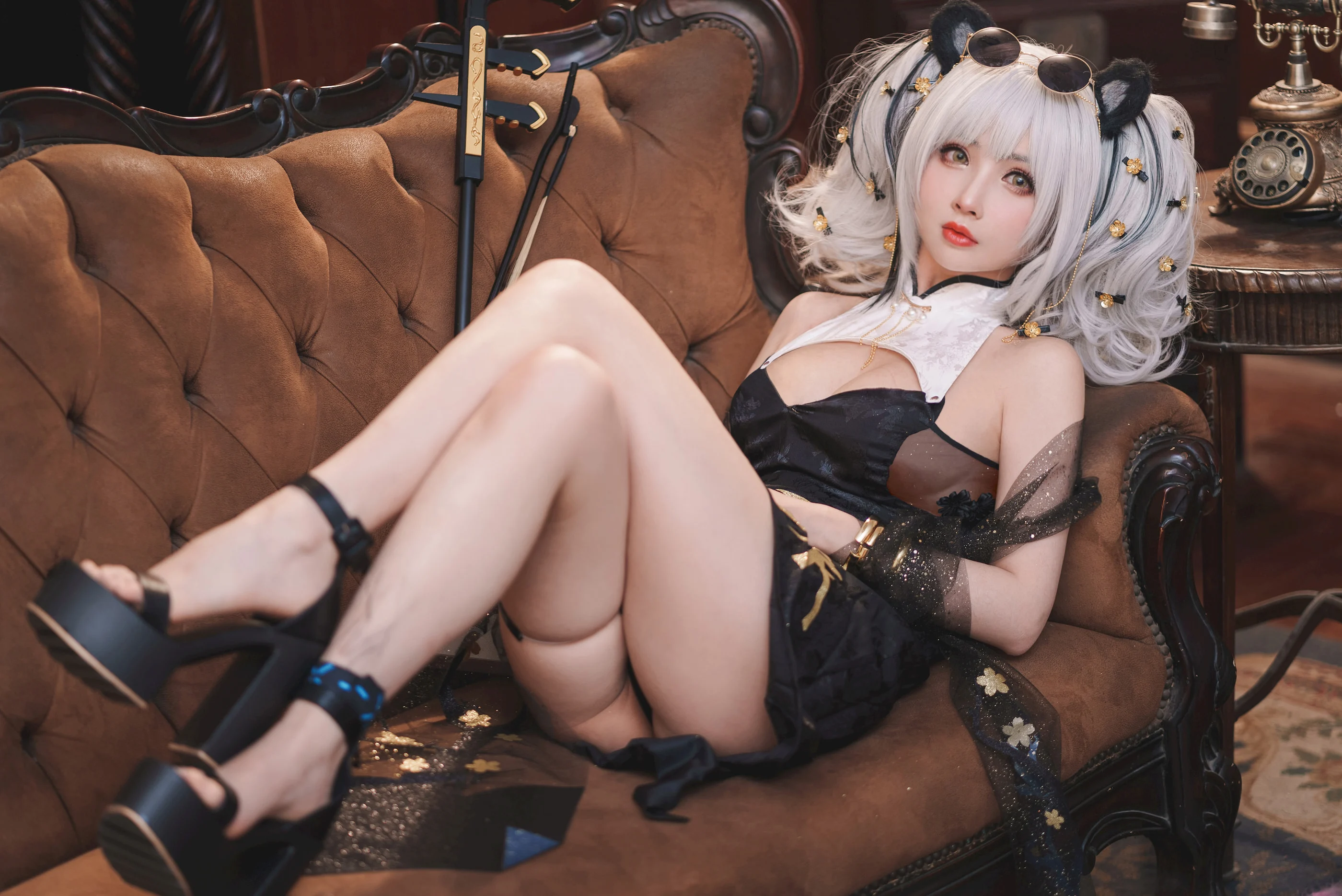 Đọc truyện hentai Tuyển tập Albums siêu phẩm Cosplay - Chap 477 - Rioko - Feater (Arknights)
