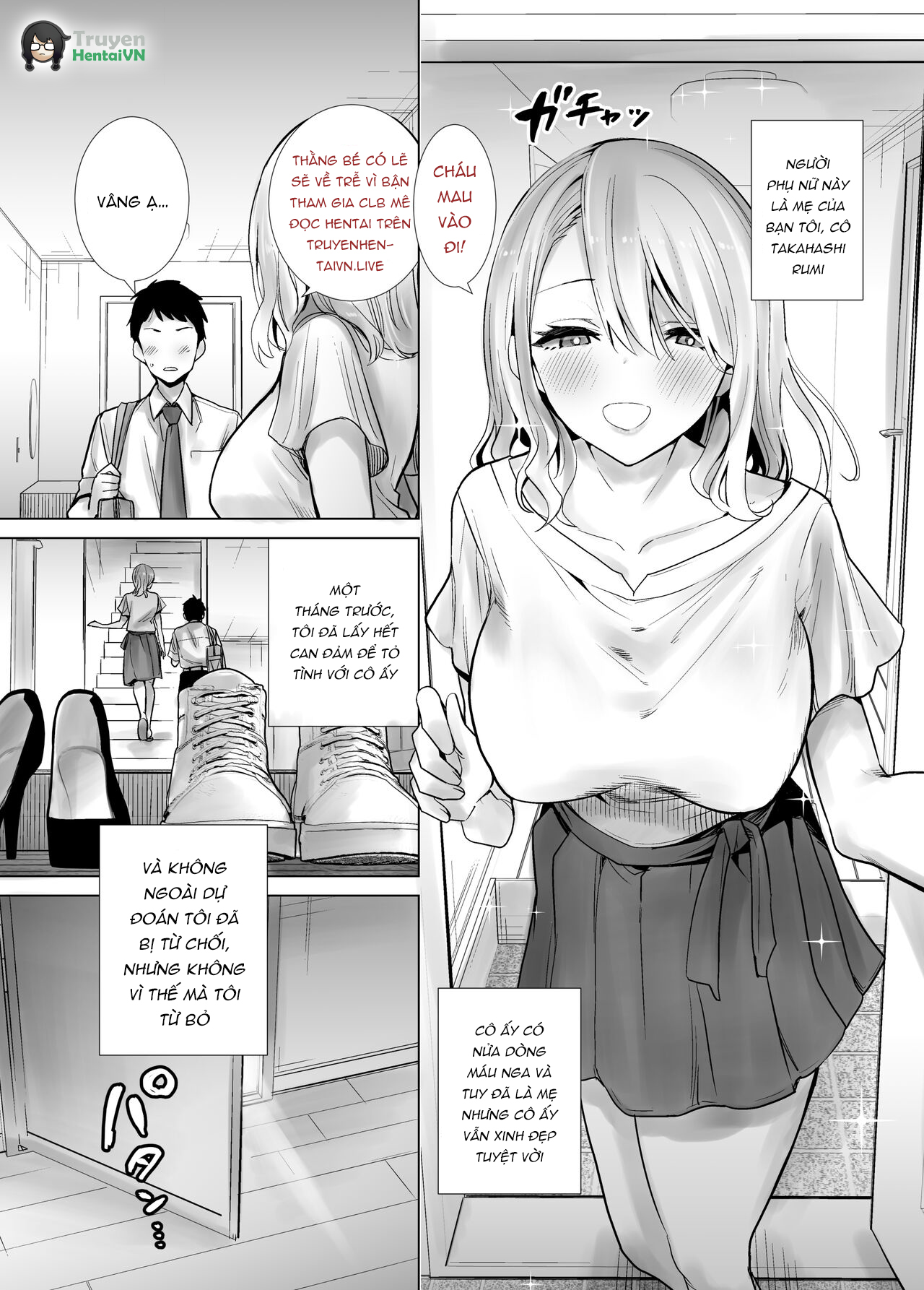 Đọc truyện hentai Tomodachi no Mama ga Boku no Dekachin de Ikimakutta Oshougatsu Otoshidama Soushuuhen - Chap 1