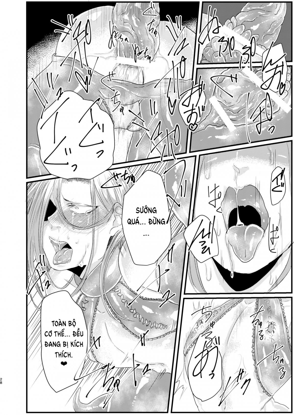 Đọc truyện hentai Câu chuyện về nam pháp sư bị xúc tu chơi Oneshot