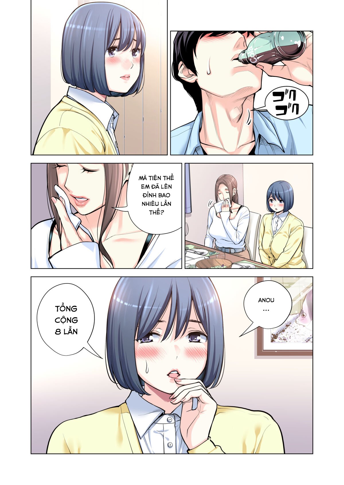 Đọc truyện hentai Jichikai no Hitozuma wa Totemo H deshita Chap 3