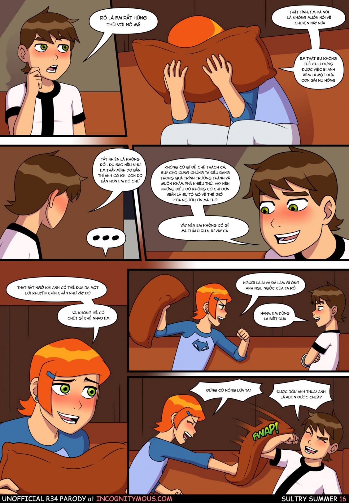 Đọc truyện hentai Mùa hè oi bức (Ben 10) - Chap 1
