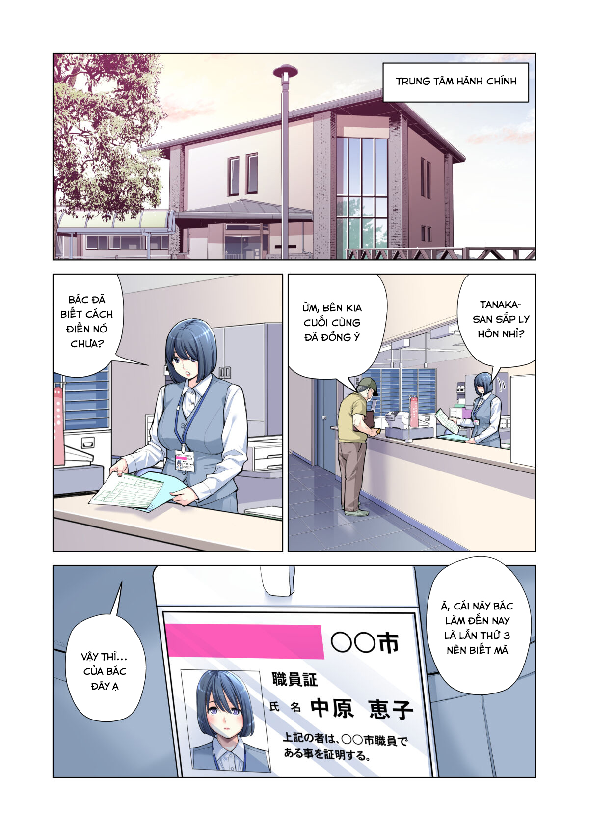 Đọc truyện hentai Jichikai no Hitozuma wa Totemo H deshita Chap 3