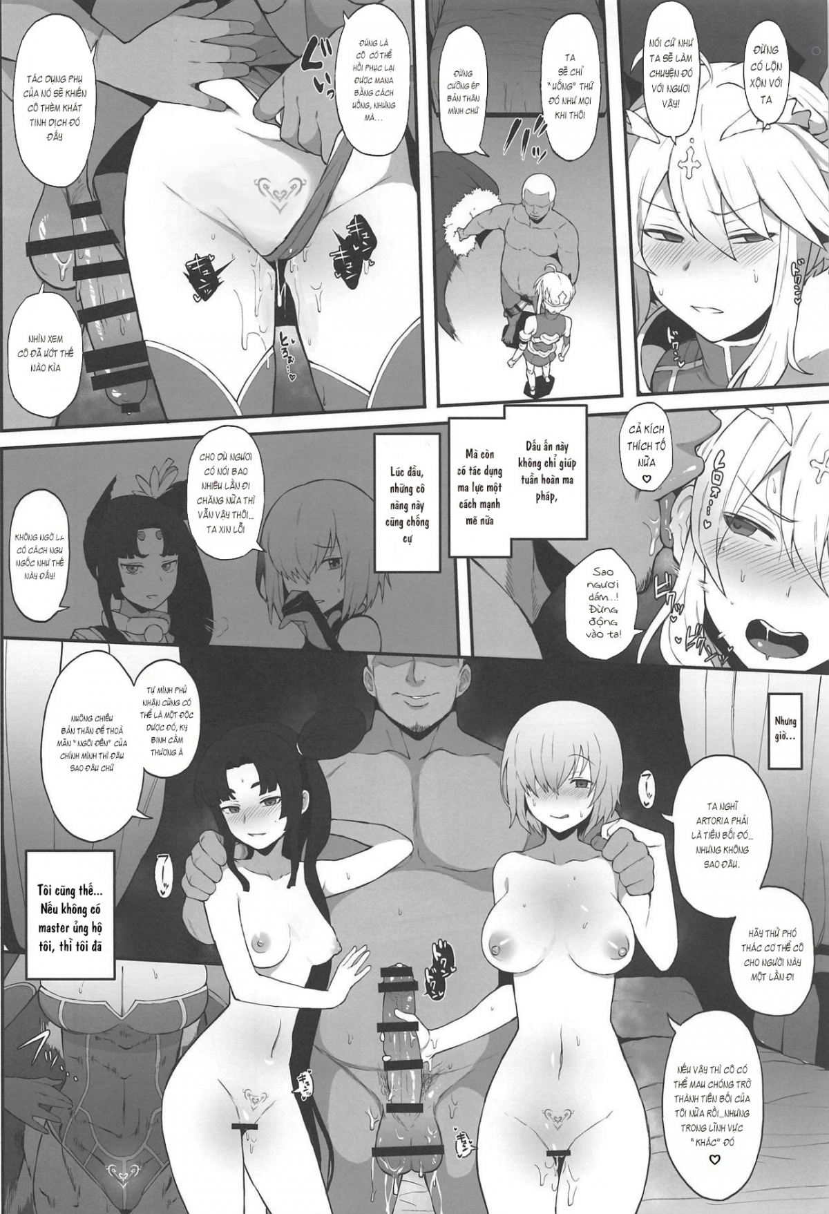 Đọc truyện hentai FGO Yaminabe Goudou - Artoria pendragon