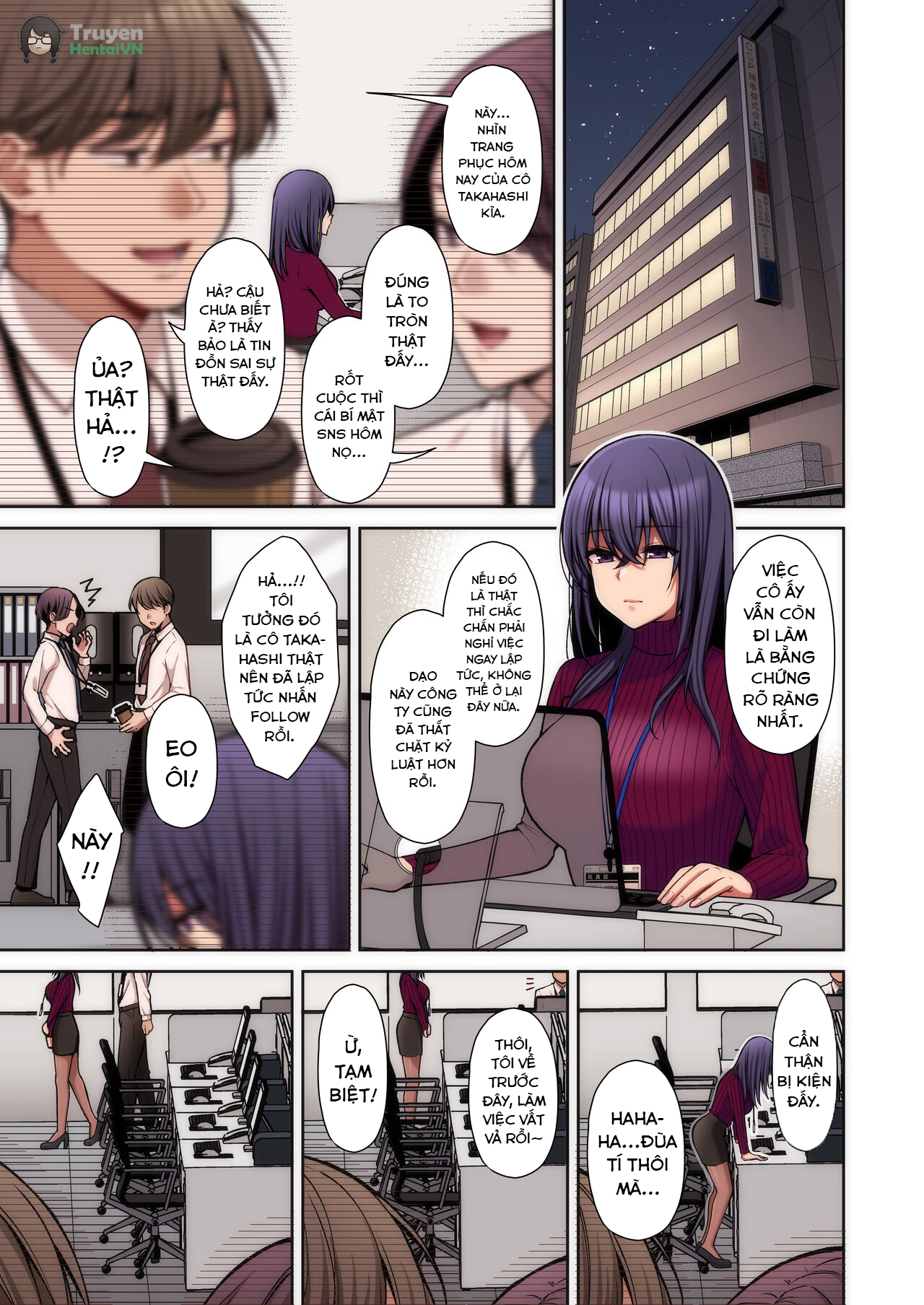 Đọc truyện hentai Huấn luyện nhân viên dâm dục thành bồn chứa tinh - chap 2