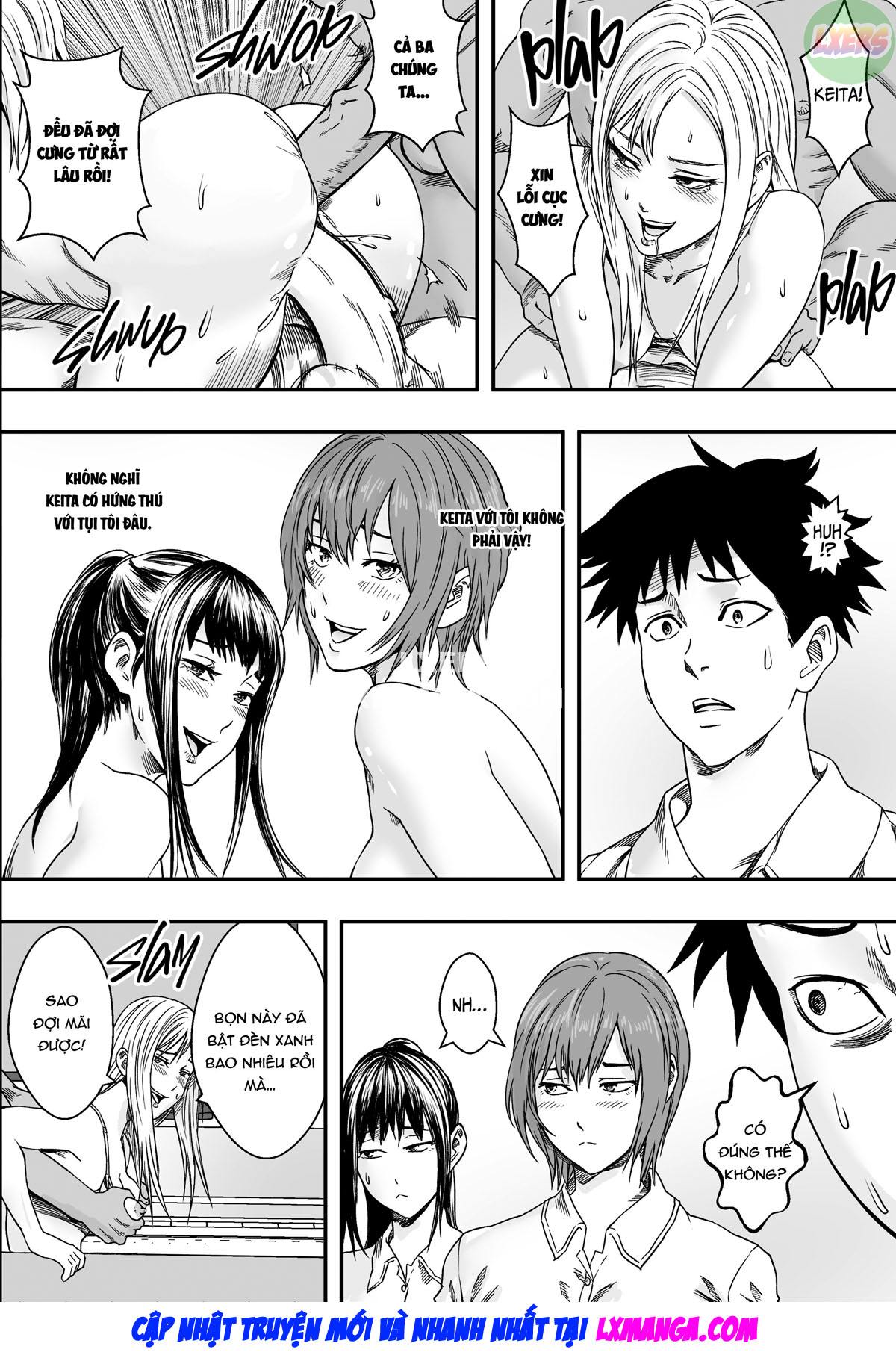 Đọc truyện hentai San Shimai Harem Zen Netorare - Oneshot