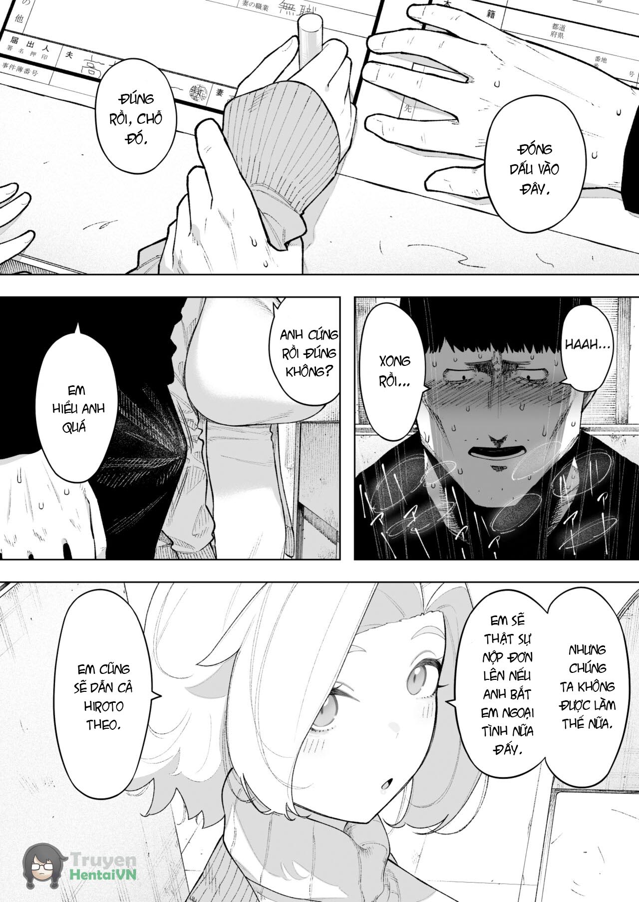 Đọc truyện hentai Bố chồng cùng con cụp ngon nghẻ - oneshot