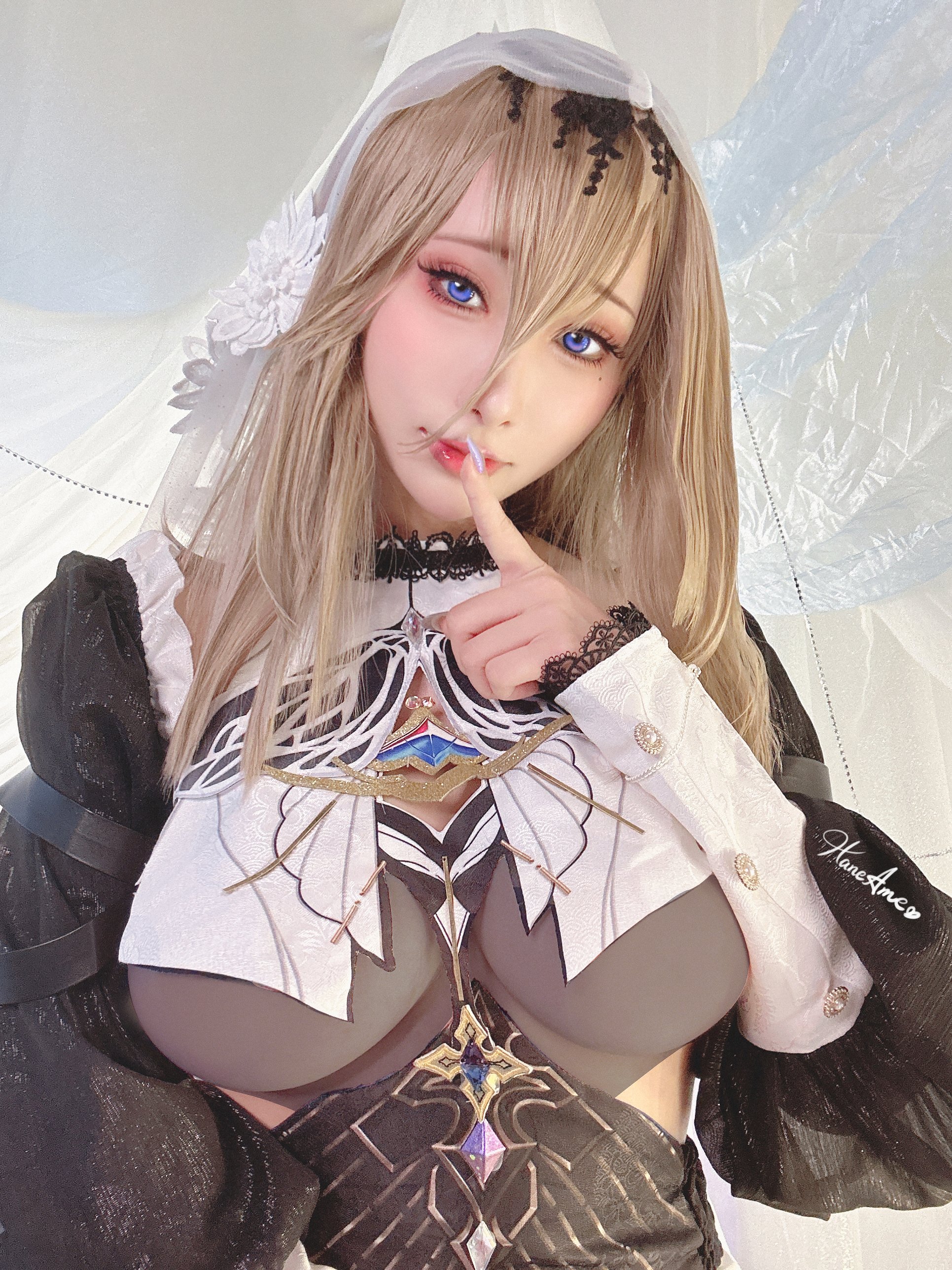 Đọc truyện hentai Tuyển tập Albums siêu phẩm Cosplay - Chap 554 - HaneAme - Aponia (Honkai Impact 3)