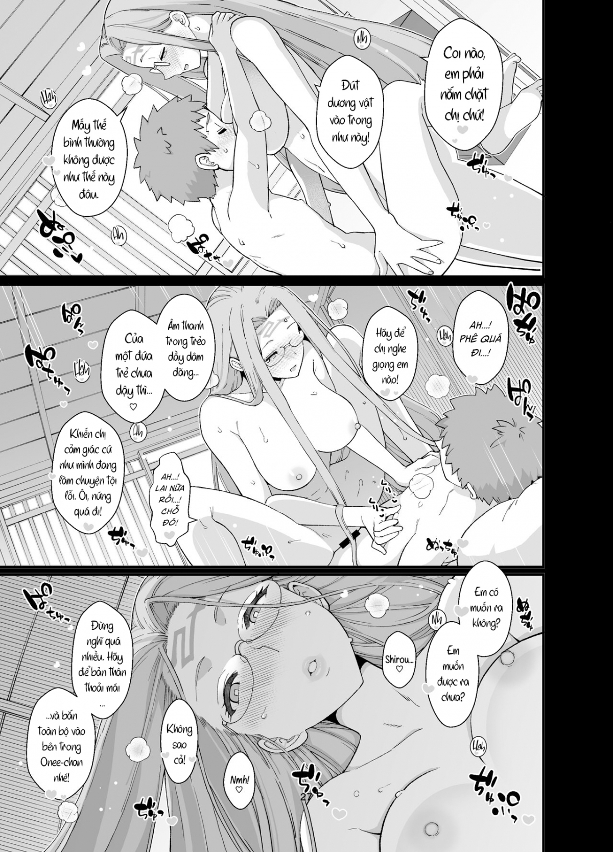Đọc truyện hentai Ở nhà cùng Rider-san - Oneshot