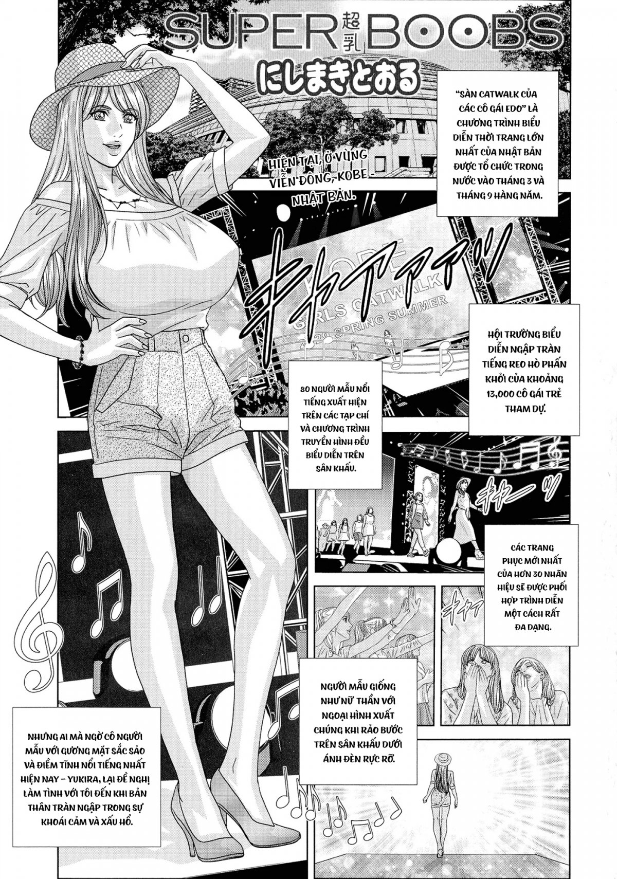Đọc truyện hentai Siêu ngực bự Chap 1