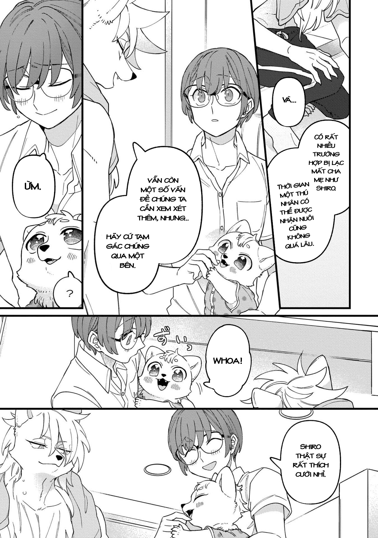 Đọc truyện hentai Trở thành gia đình với thú nhân - Chương 5