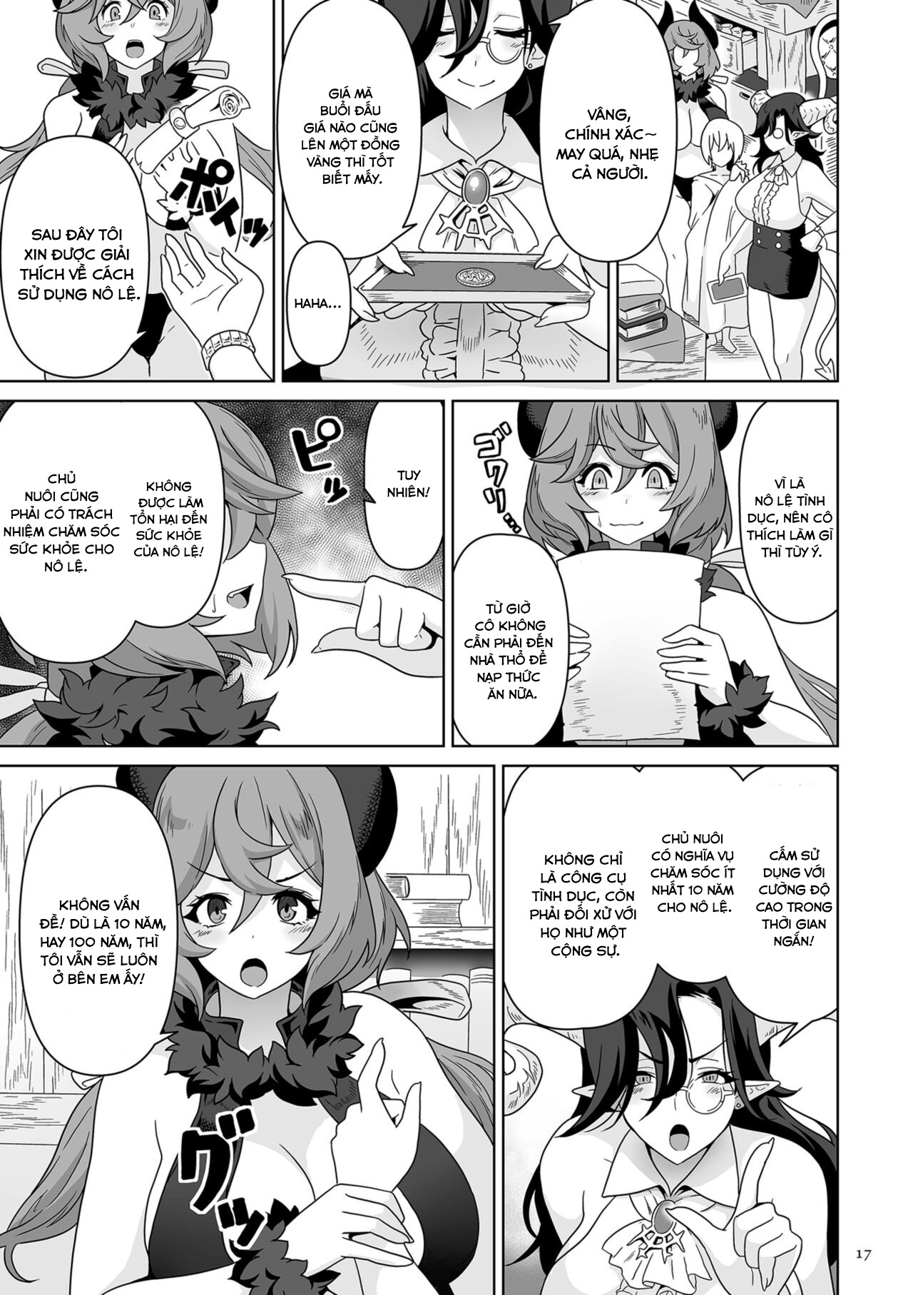 Đọc truyện hentai Vương quốc Succubus thèm bú - Chap 1
