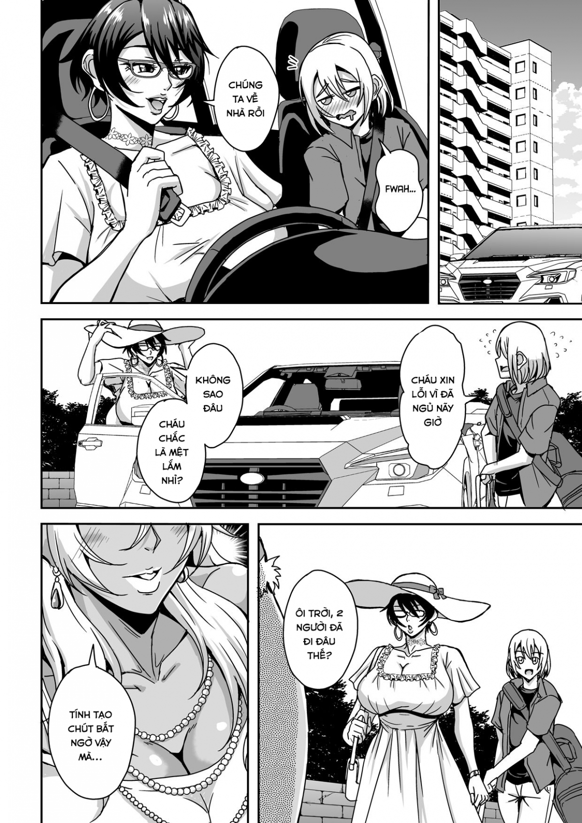 Đọc truyện hentai Alofou độc thân và mối quan hệ với con trai của bạn cô - Chap 2