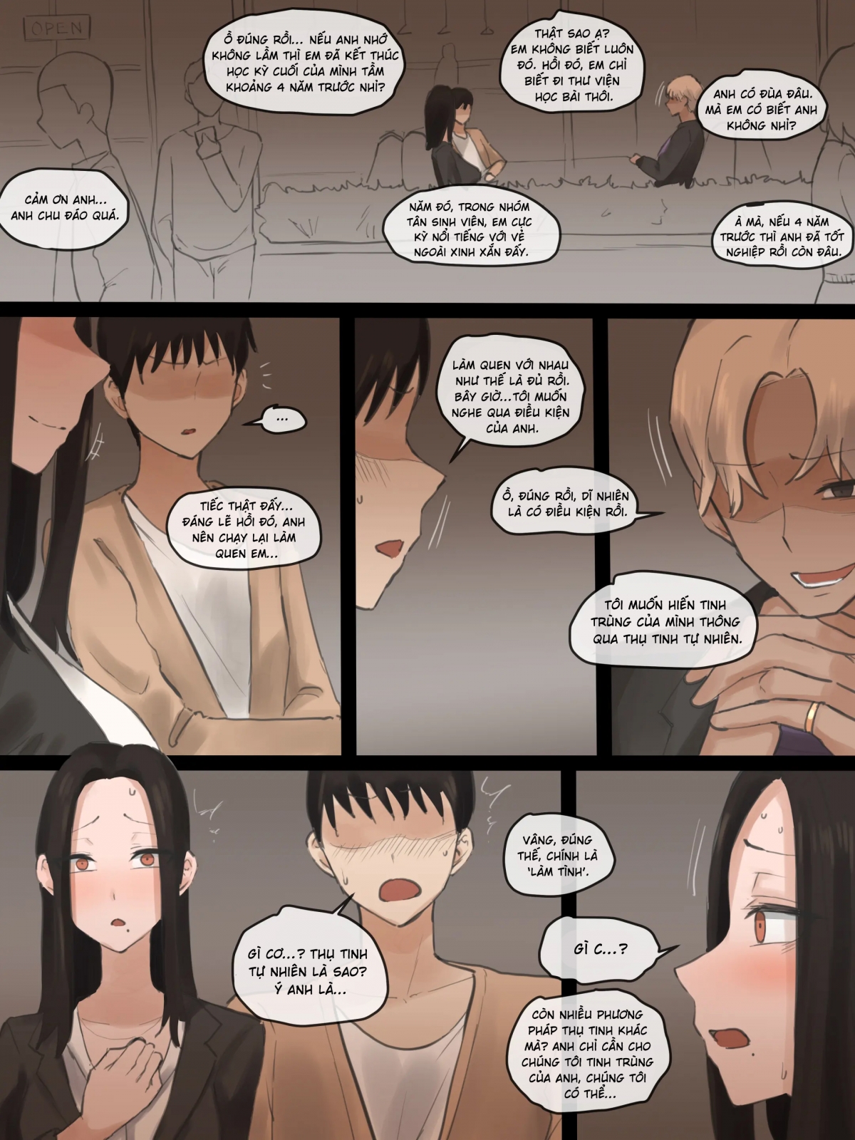 Đọc truyện hentai Nghi ngờ - Chap 1