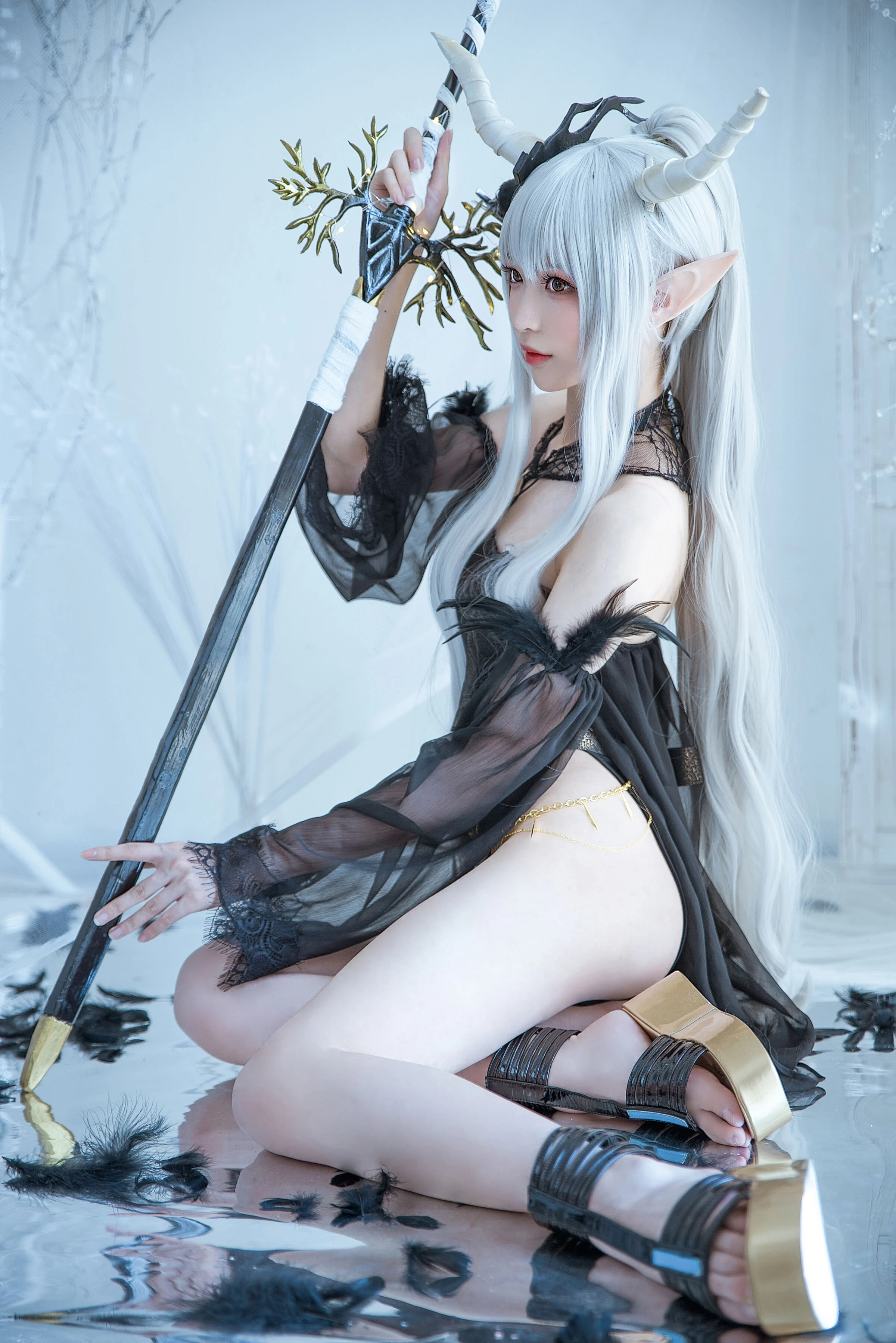Đọc truyện hentai Tuyển tập Albums siêu phẩm Cosplay - Chap 431 - Messie Huang - Shining