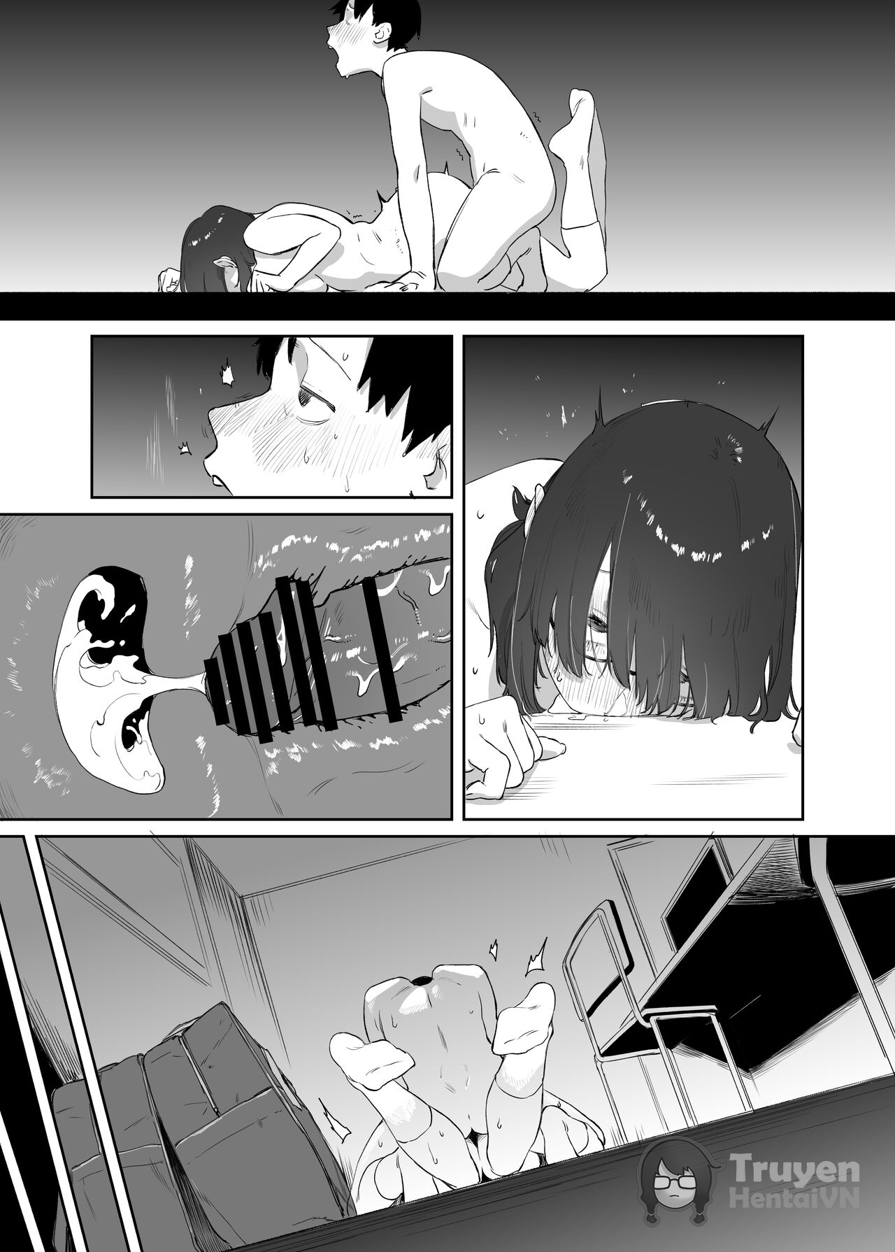 Đọc truyện hentai Yomenai Kimi to | With You, Who Is Hard To Read - Oneshot