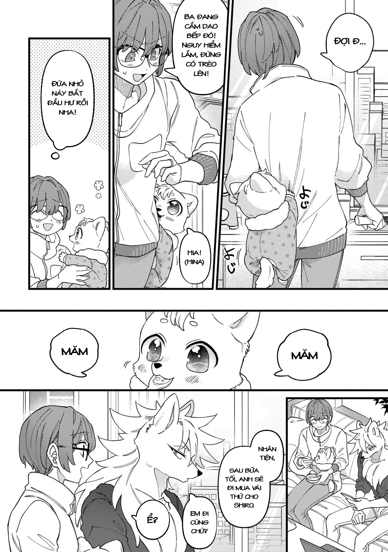 Đọc truyện hentai Trở thành gia đình với thú nhân - Chương 4