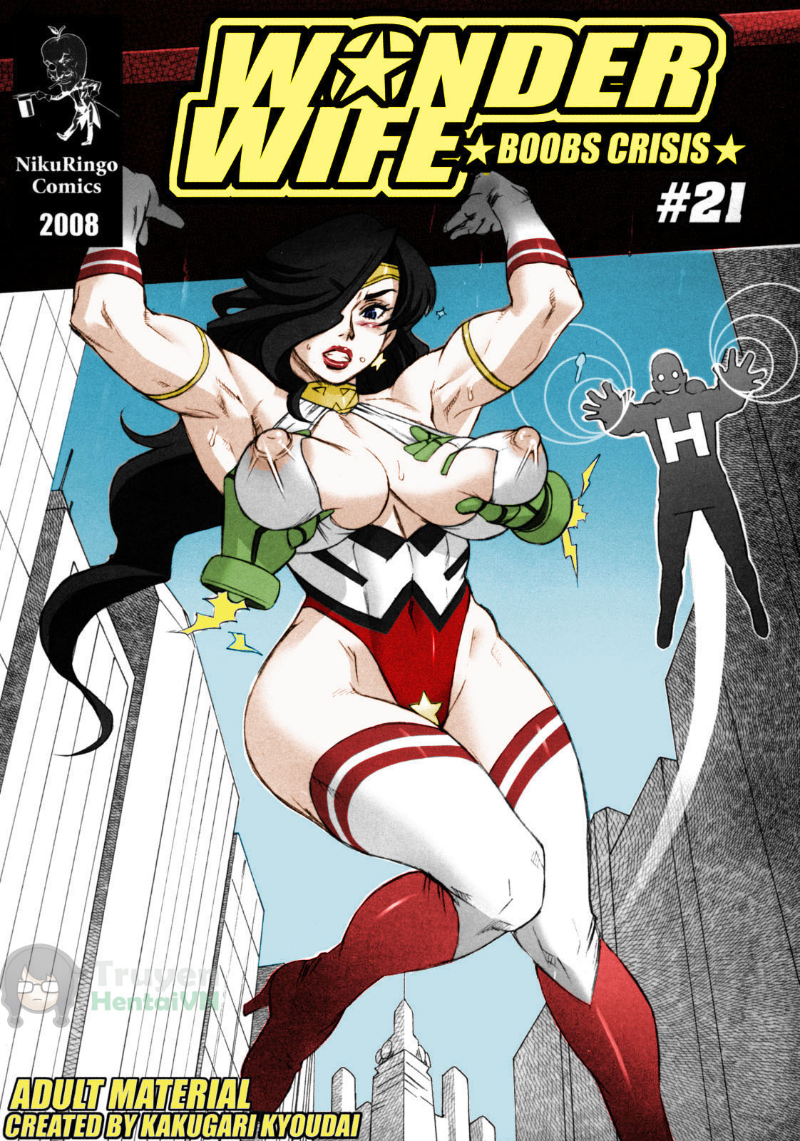 Đọc truyện hentai Wonder Wife: Boobs Crisis - Oneshot