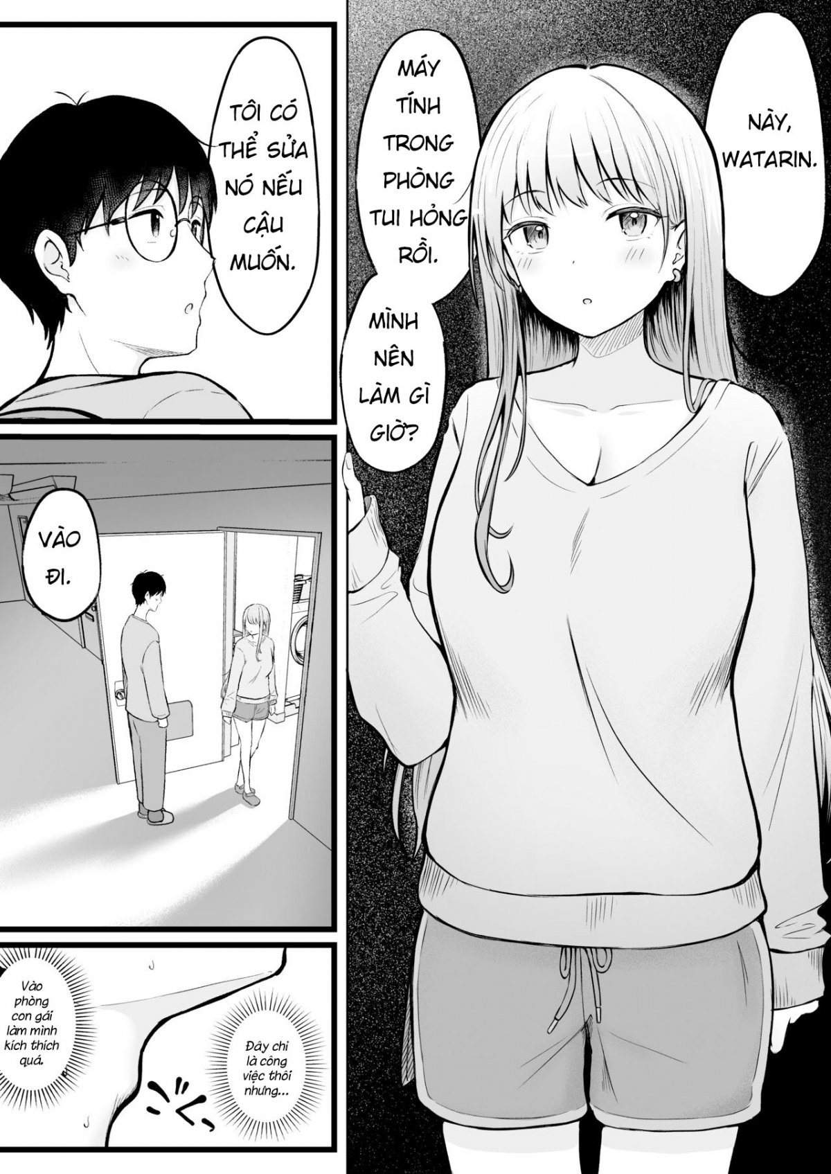 Đọc truyện hentai Joshiryou Kanrinin no Boku wa Gal Ryousei ni Furimawasarete masu - Haru 1