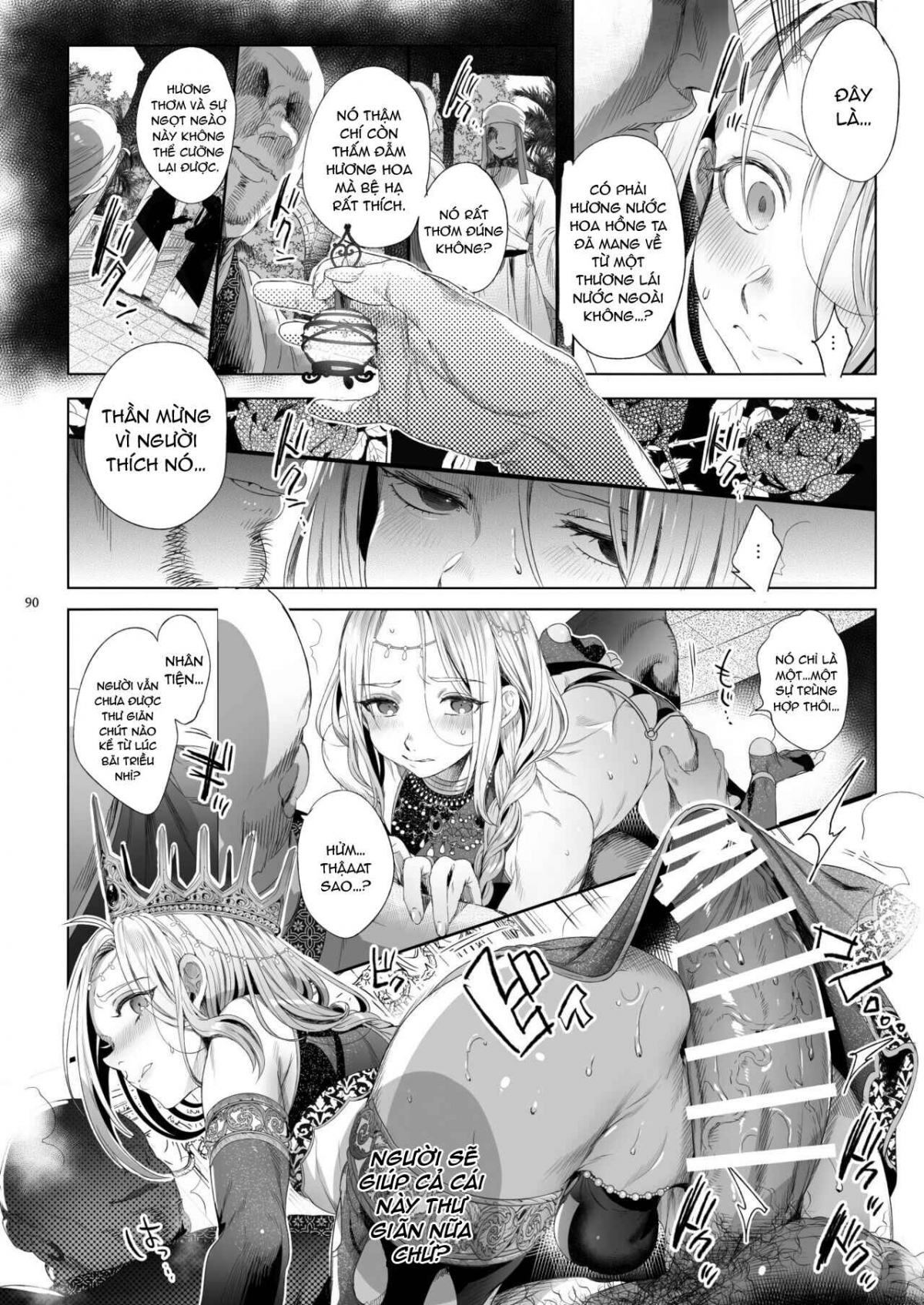 Đọc truyện hentai Nữ hoàng nhục dục - Oneshot