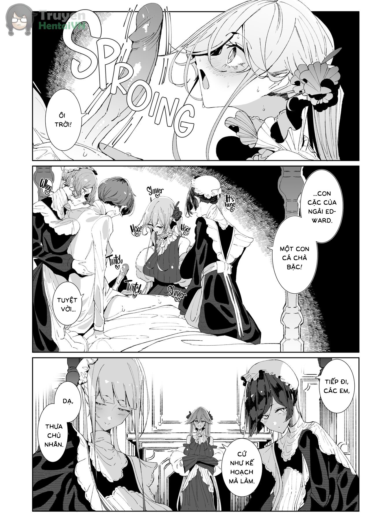 Đọc truyện hentai Gentleman’s Maid Sophie 9 - Oneshot