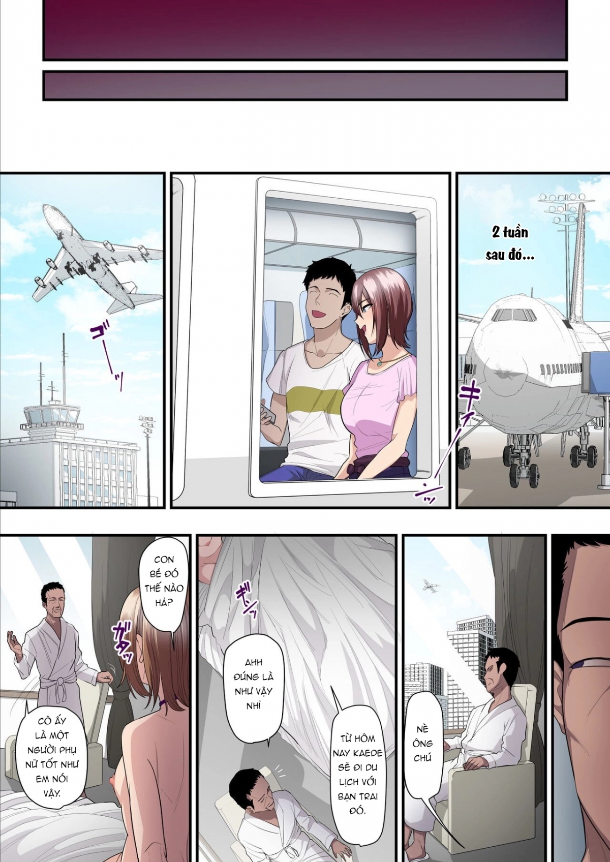 Đọc truyện hentai Kaede-chan và Bố đường - Chap 1