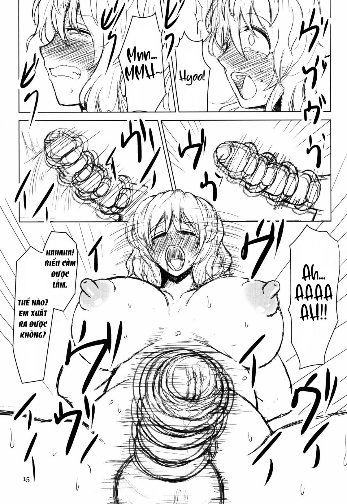Đọc truyện hentai Innyuu Futanari Bourei Shoujo Zoku Oneshot