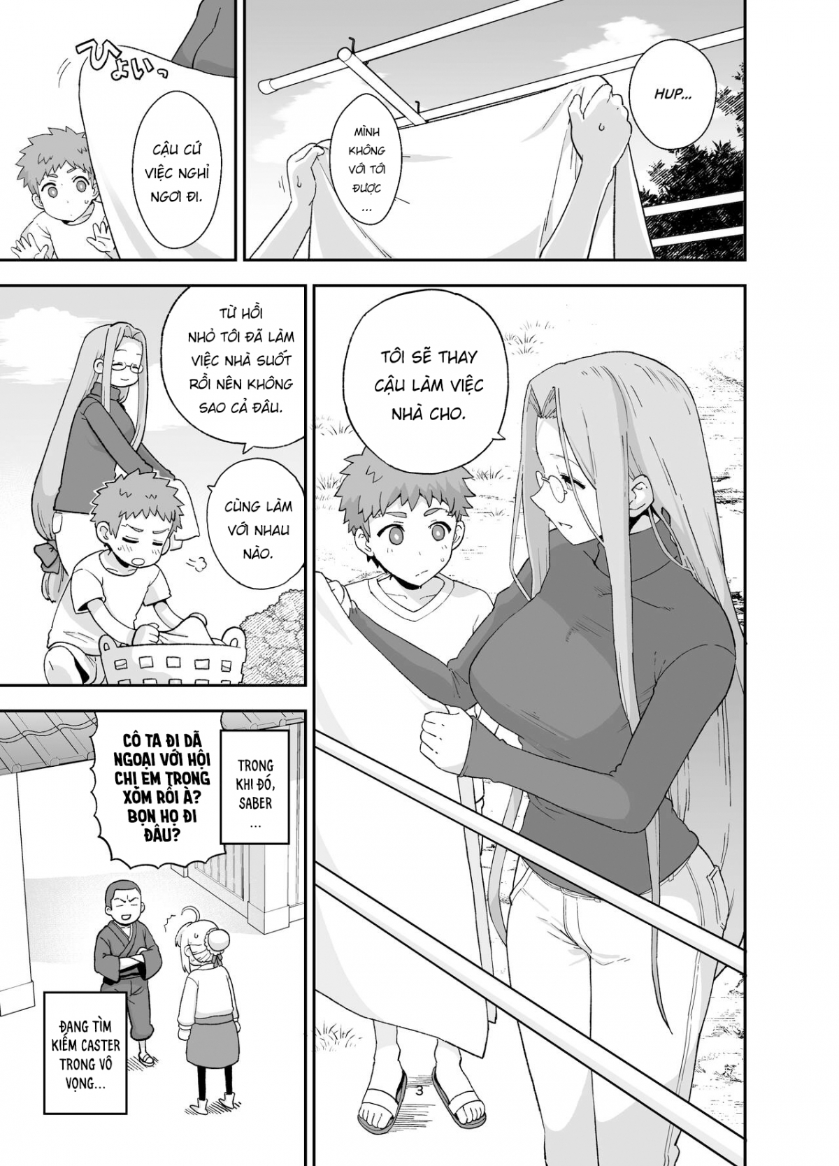 Đọc truyện hentai Ở nhà cùng Rider-san - Oneshot