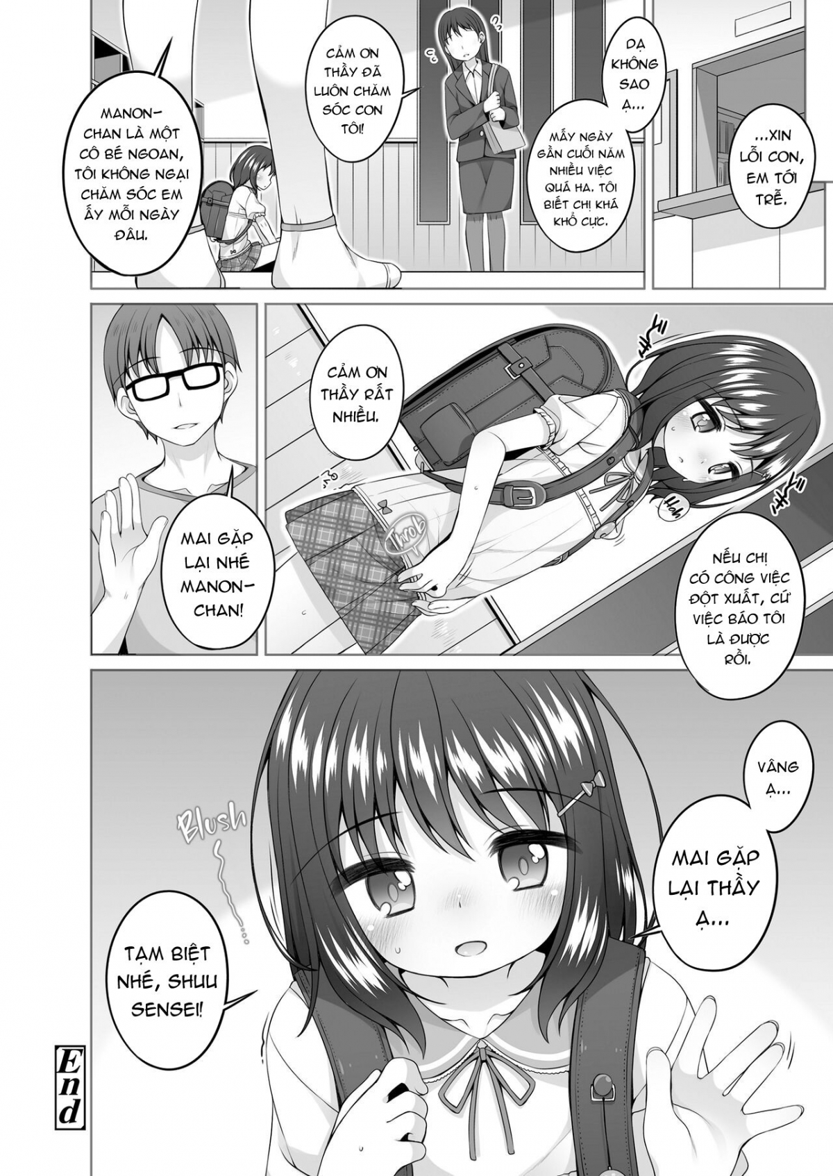 Đọc truyện hentai Trước khi mẹ tới rước em - Oneshot