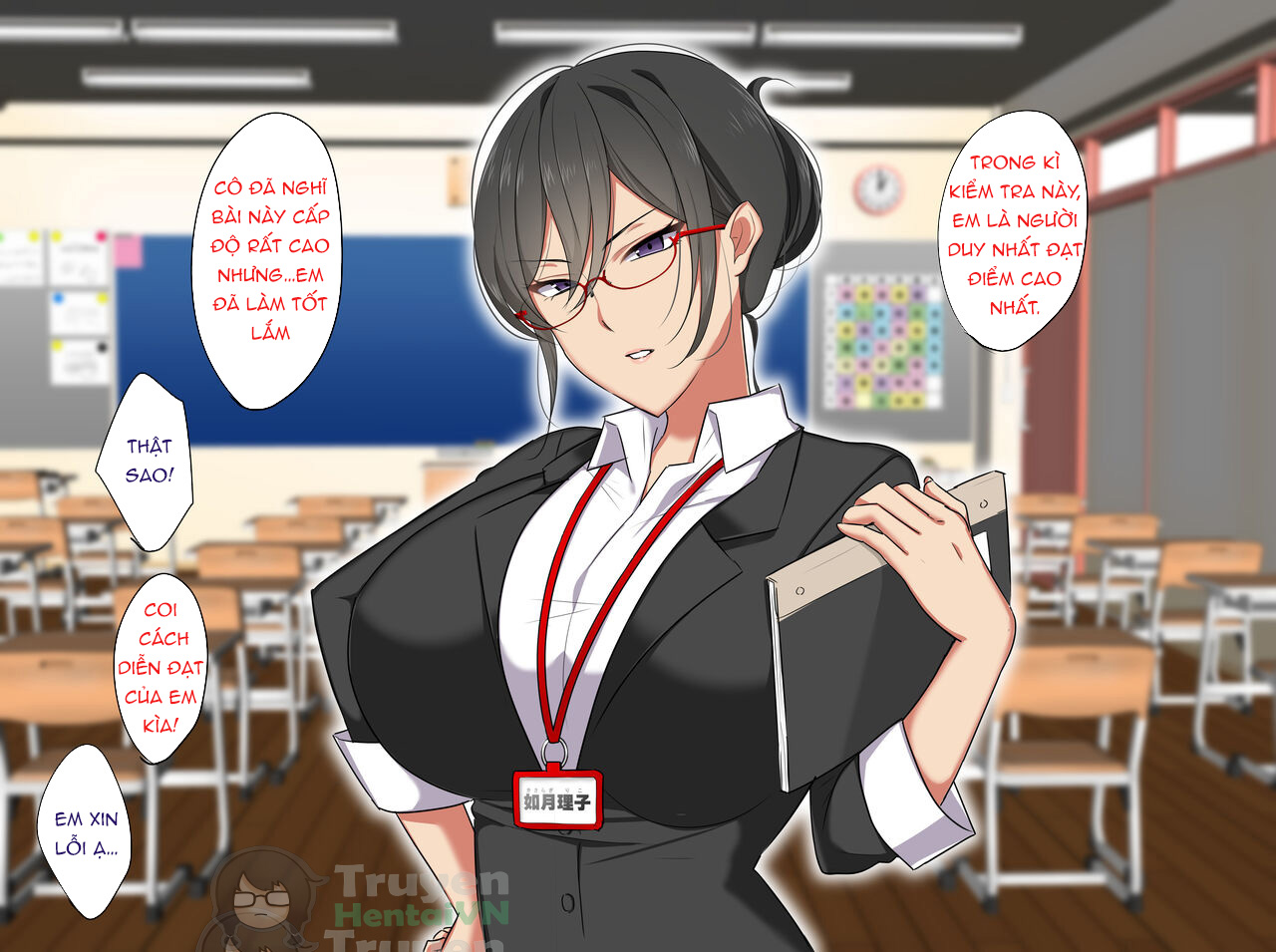Đọc truyện hentai Sensei wa Boku no SeFri ~Oni Kyoushi Kisaragi-sensei - chap 3