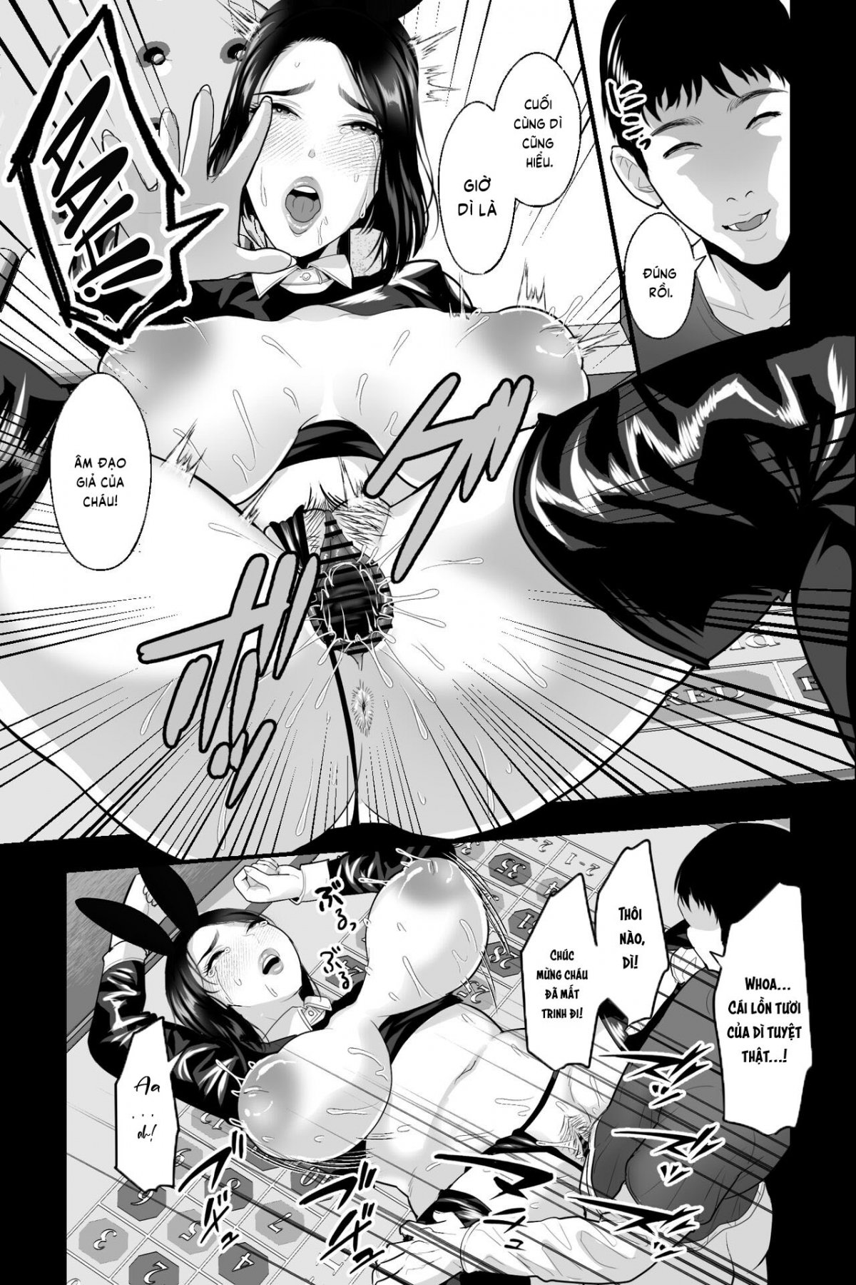 Đọc truyện hentai Bí mật của dì giáo viên về đứa trẻ khiêu dâm ngực lớn - Oneshot.