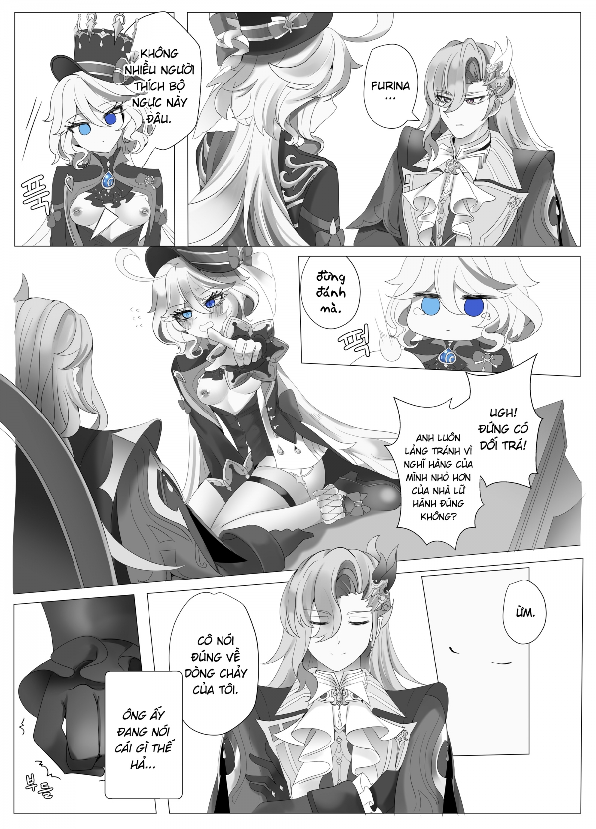 Đọc truyện hentai Công cốc - Thuỷ long tập vào đời làm người
