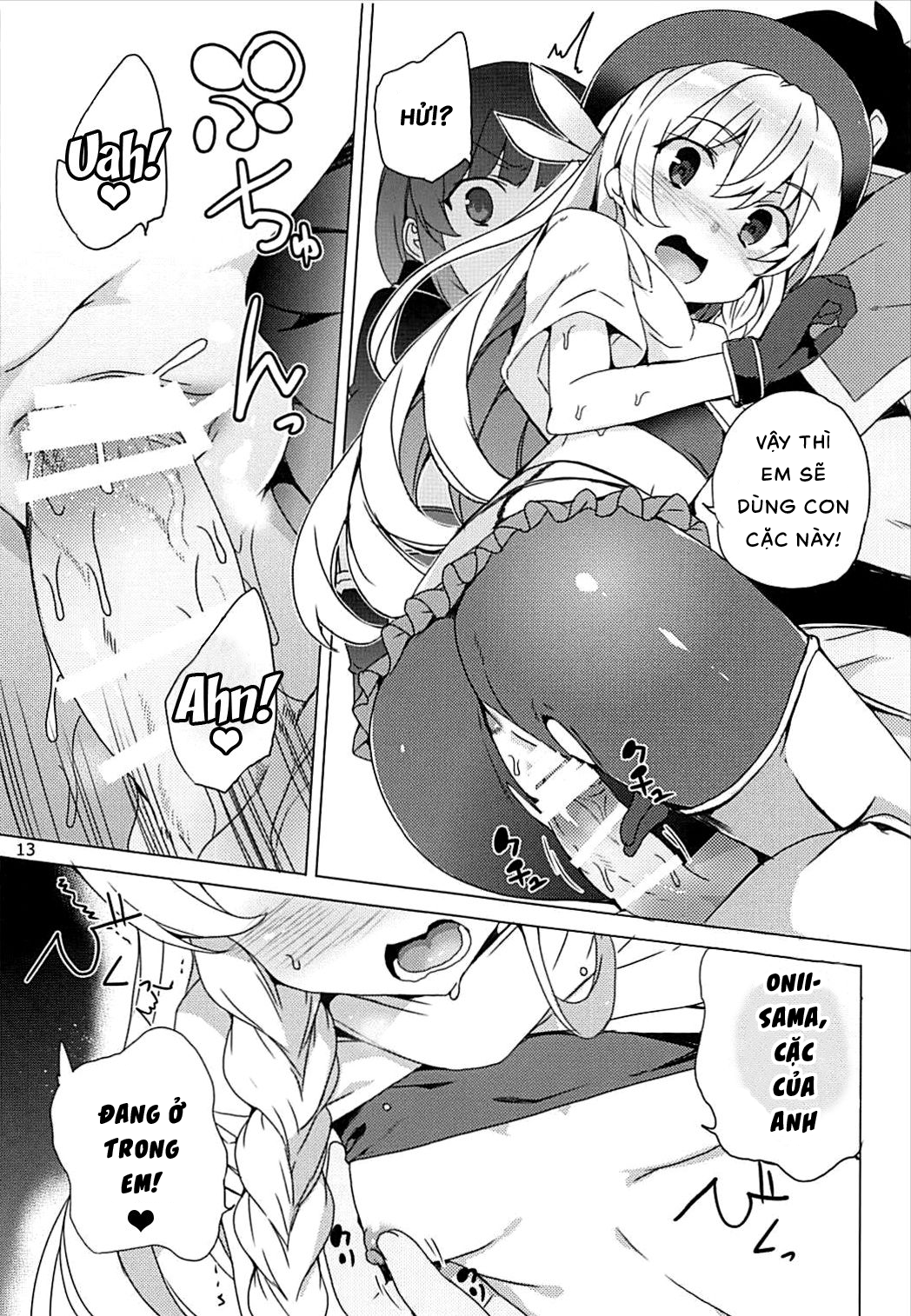 Đọc truyện hentai Kìa! Băng trộm của Megumin tái xuất! - Oneshot