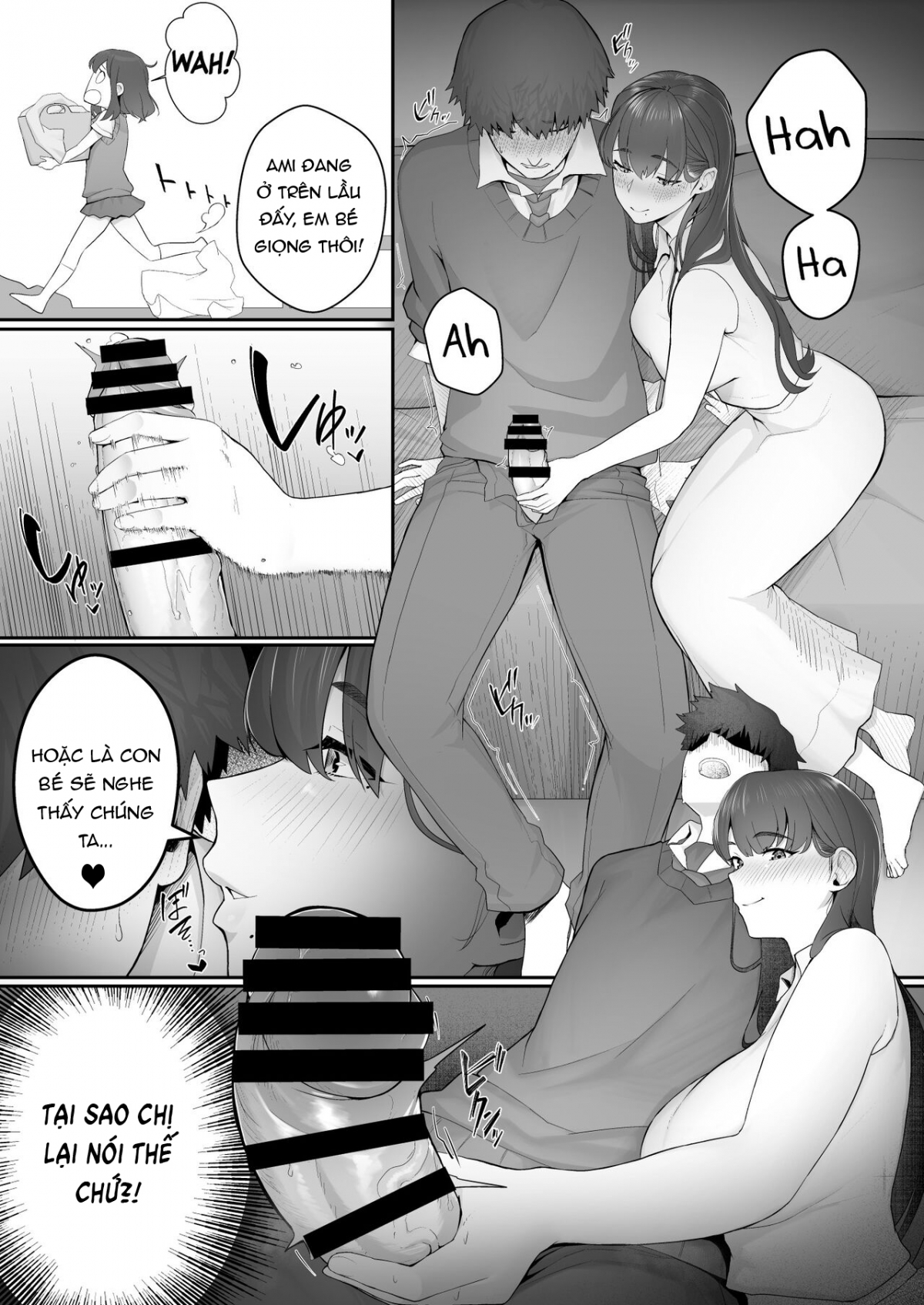 Đọc truyện hentai Kanojo no Onee-san ni Otosareru - Oneshot