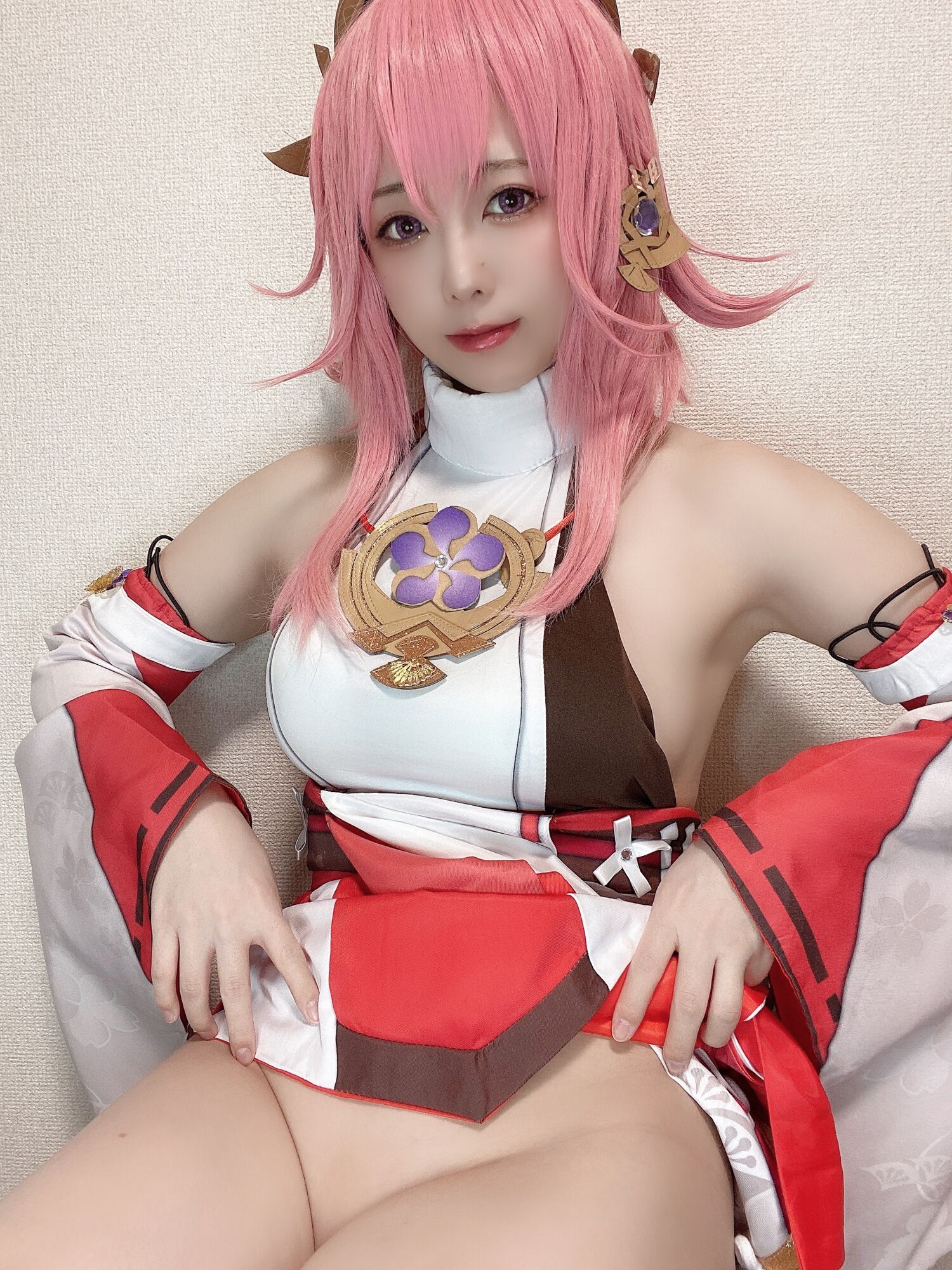 Đọc truyện hentai Tuyển tập Albums siêu phẩm Cosplay - Chap 490 - Rizuna - Yae Miko Cosplay