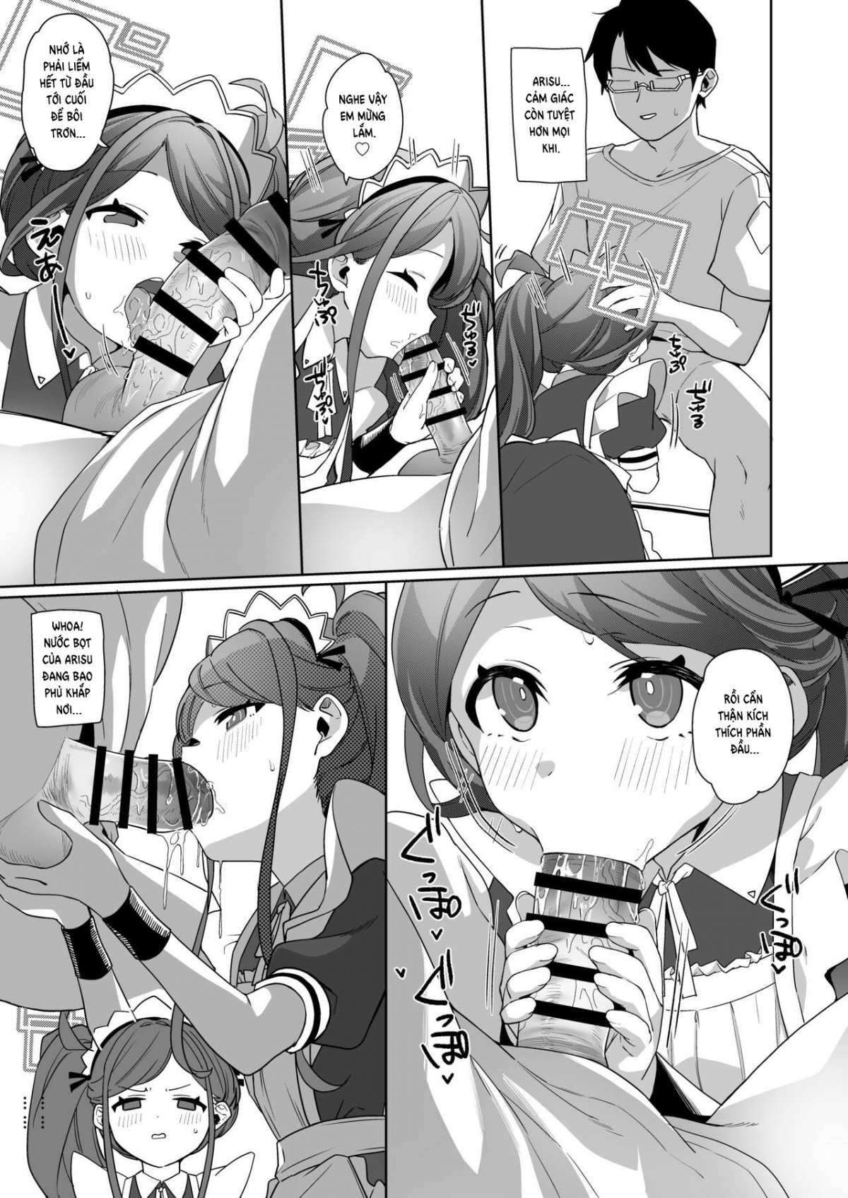 Đọc truyện hentai Gohoushi Maid ni Omakase! - Oneshot nứng