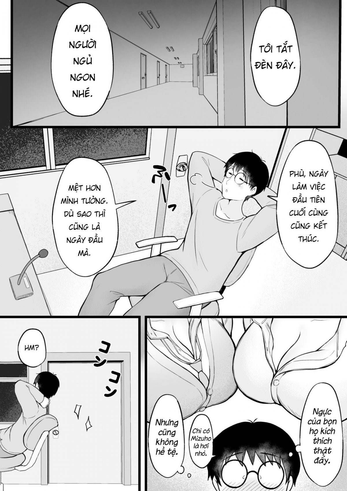 Đọc truyện hentai Joshiryou Kanrinin no Boku wa Gal Ryousei ni Furimawasarete masu - Haru 1