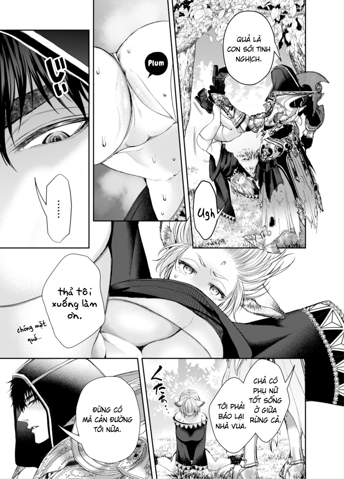 Đọc truyện hentai Tôi không thể thoát khỏi Kỵ sĩ quàng khăn đỏ tinh nghịch - Part 1