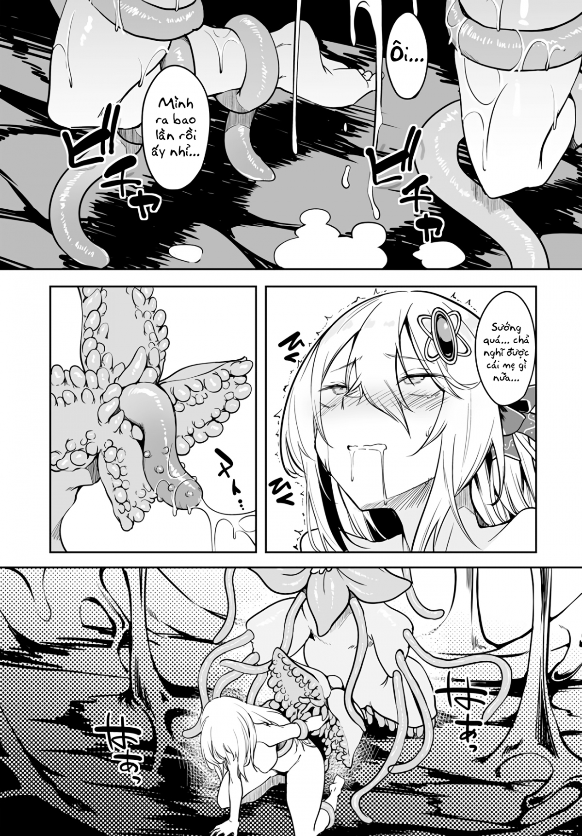 Đọc truyện hentai Bồn Chứa Tinh Bất Tử Phiêu Lưu Ký - Chương 2.1: Xúc Tu Ma Quái Phê Tựa Dây Thừng (II)